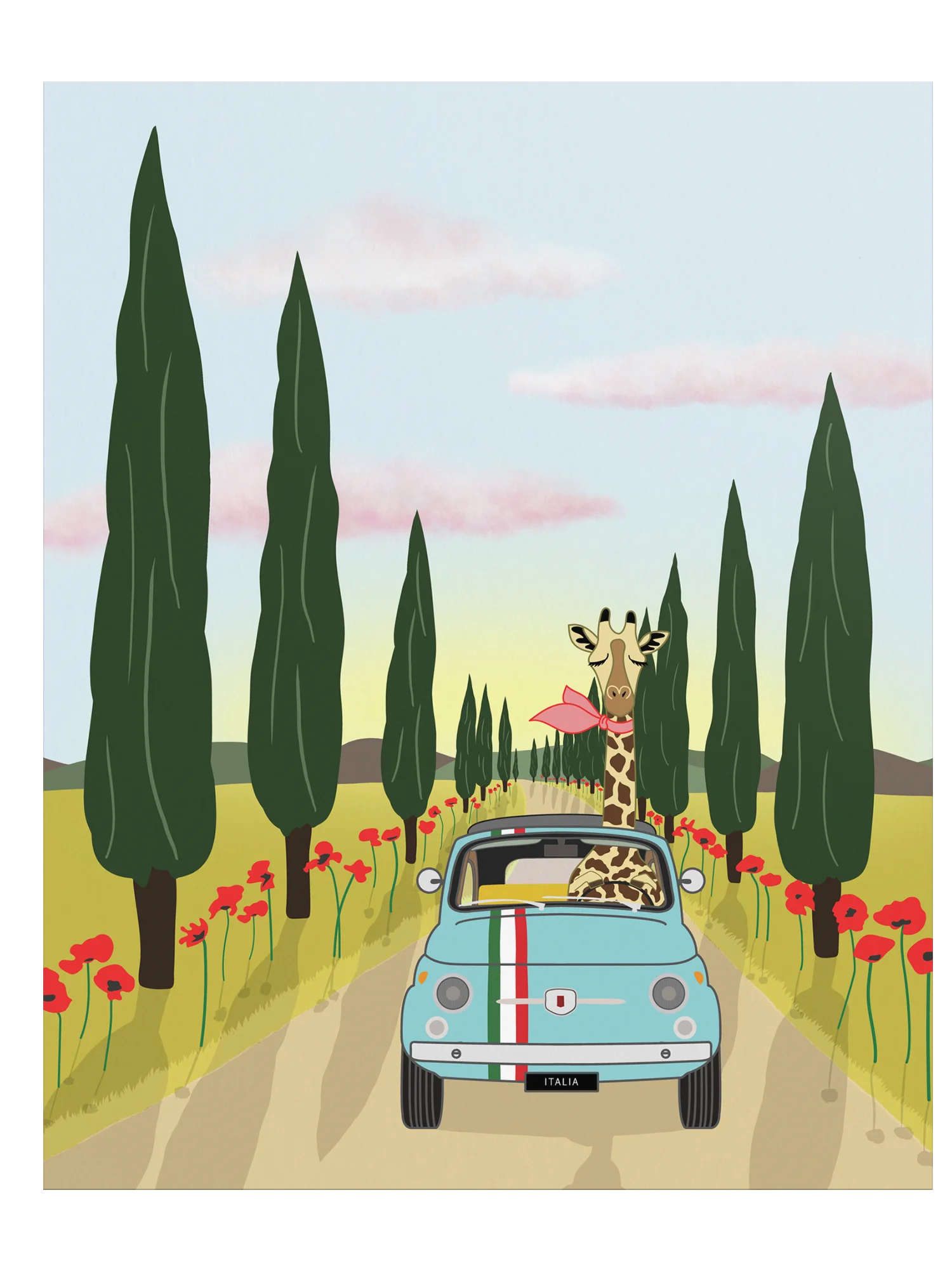 Driving Through Tuscany - Poster product image (3)