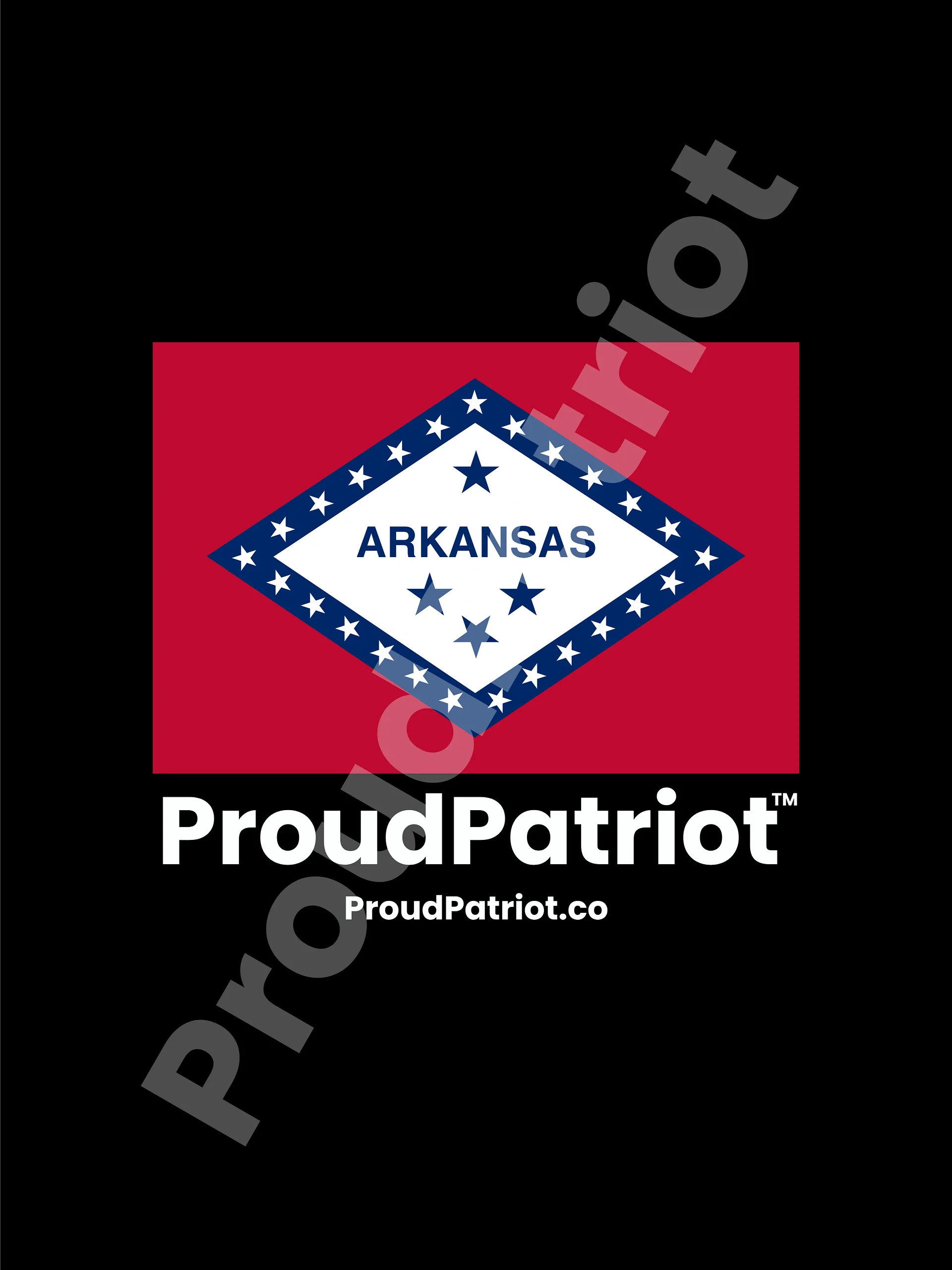 Arkansas Proud Screensaver Dark Mode product image (1)