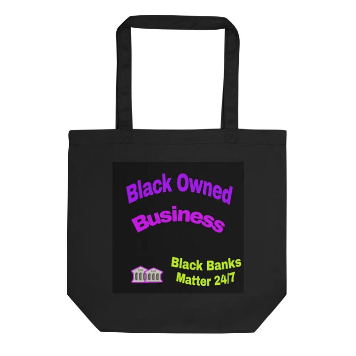 Empowerment Tote: Black Banks Matter Edition product image (1)