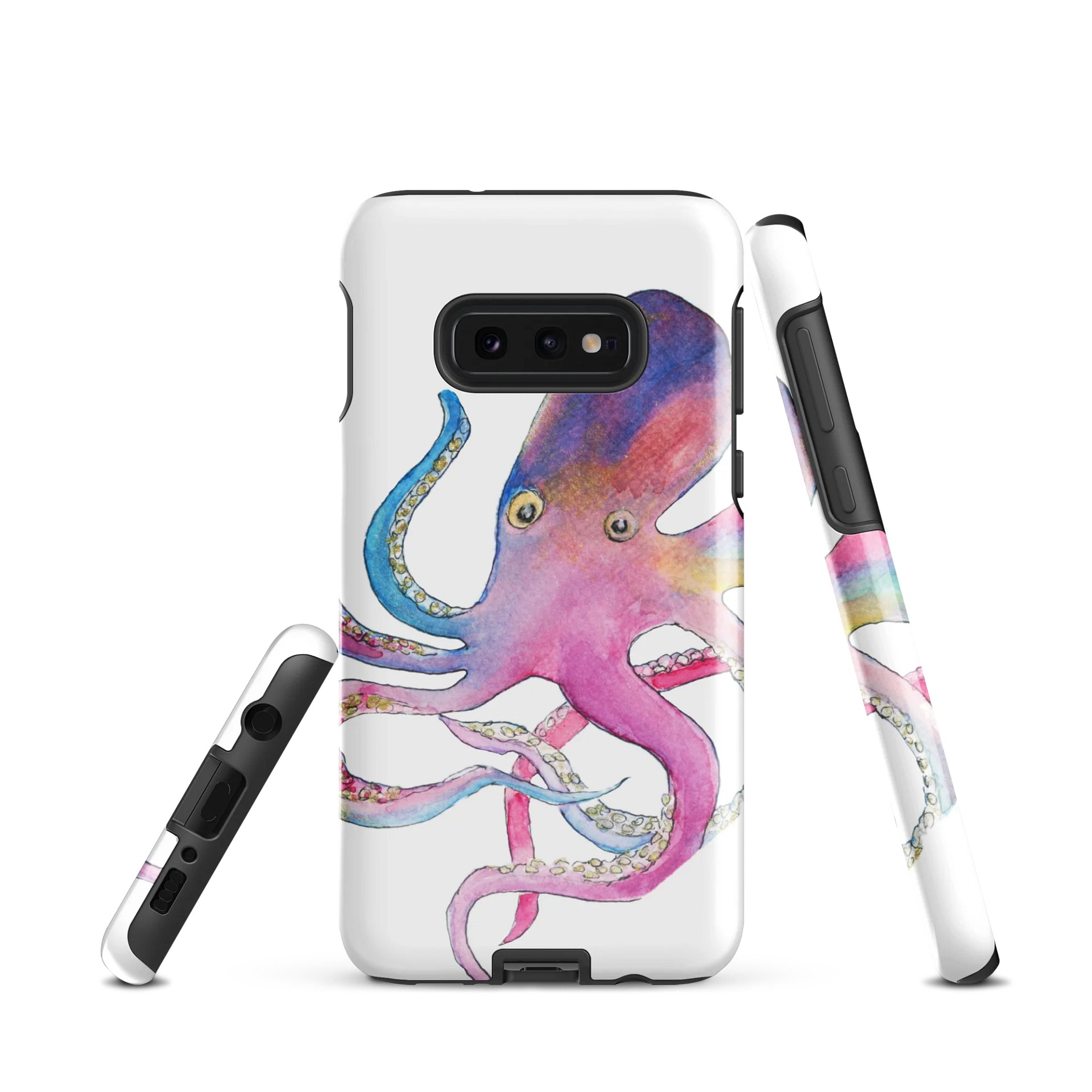 Rainbow Octopus Tough Samsung Case product image (1)