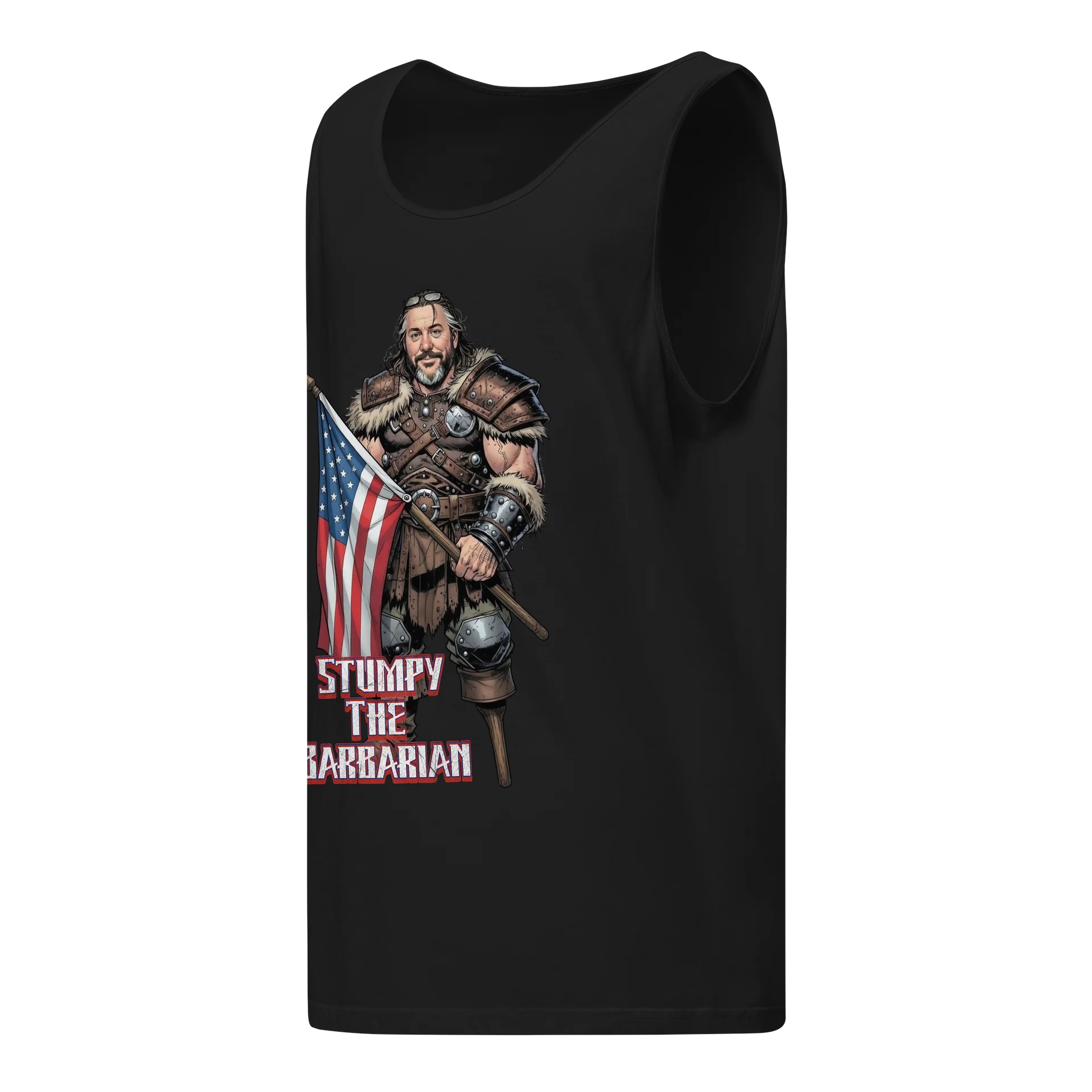 Stumpy the Barbarian Flag Bearer Tank product image (3)