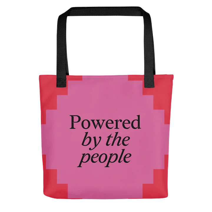 Powered by the People Tote (Red/Pink) product image (2)