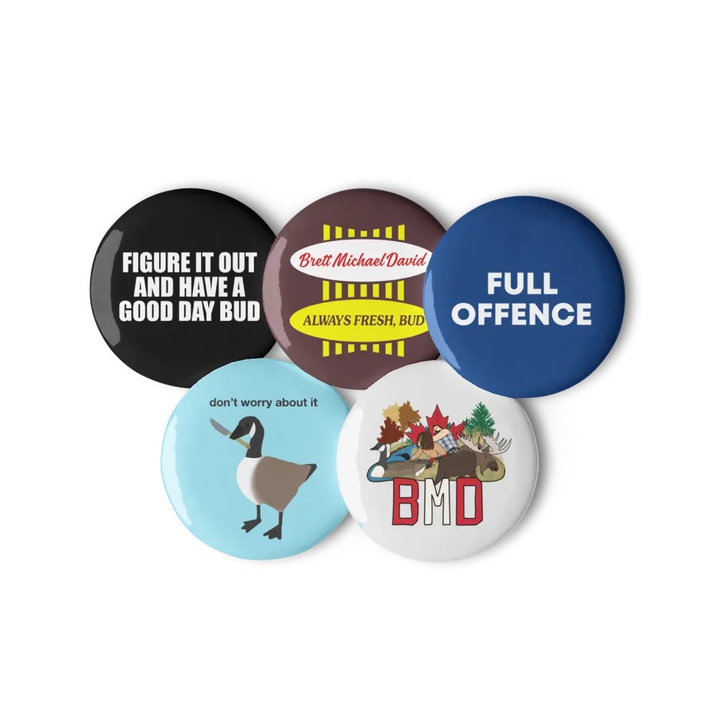 5 Pack of Buttons product image (2)