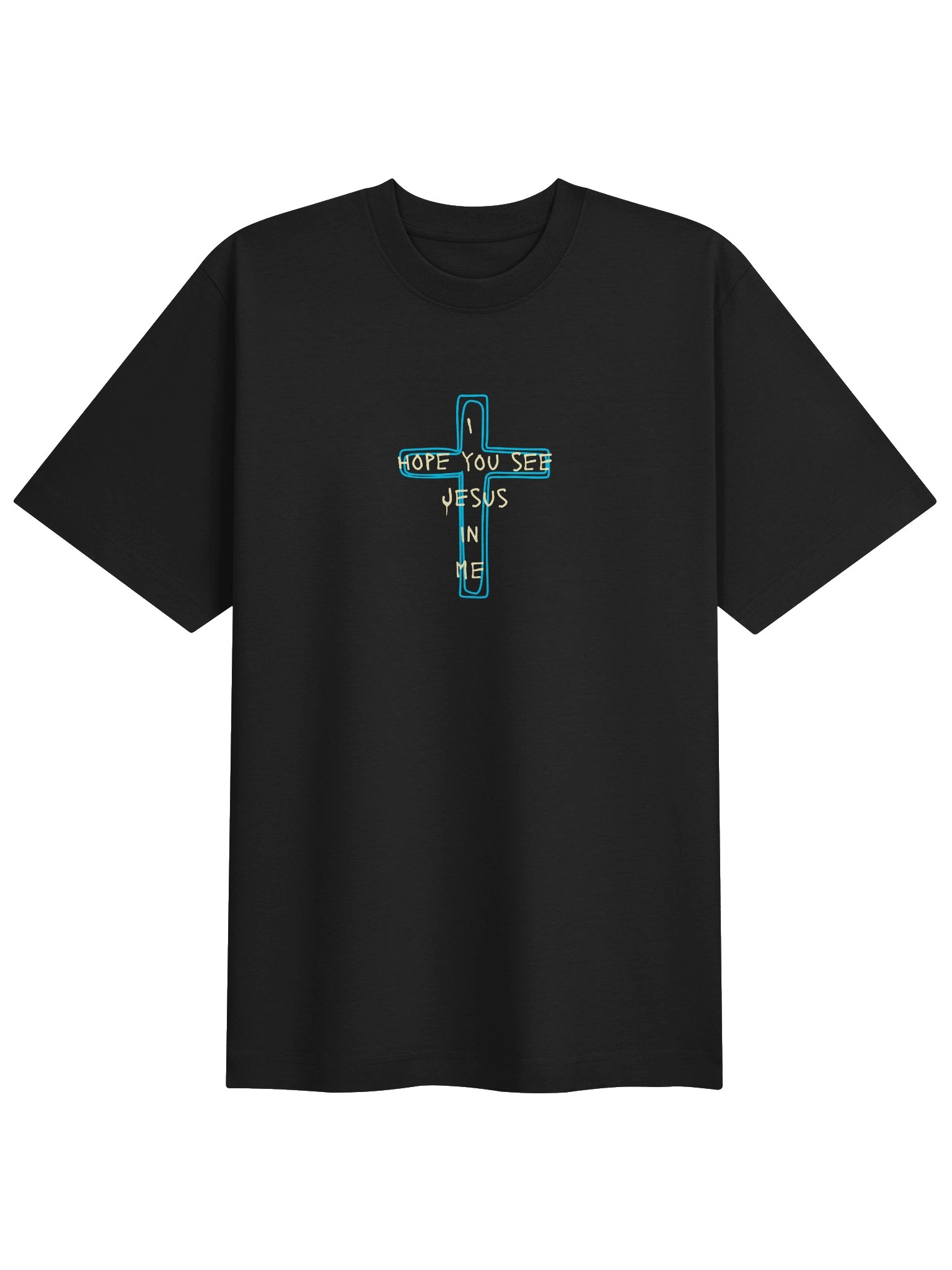 I Hope You See Jesus in me Cross Men's Tee product image (1)