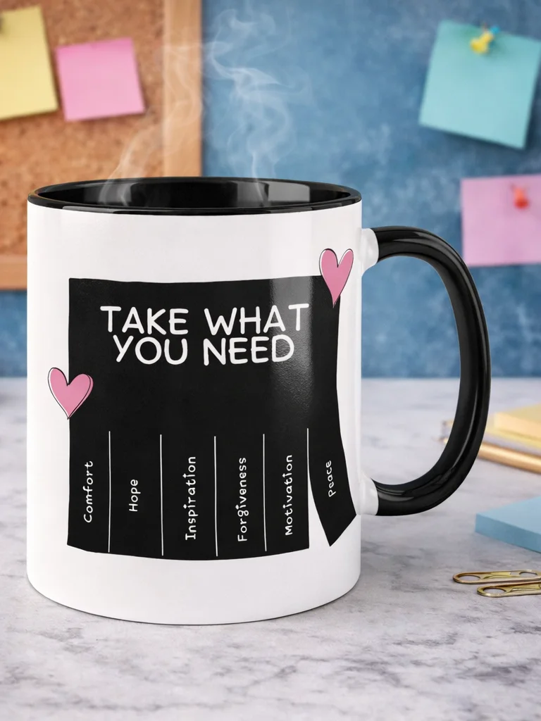Take What You Need Ceramic Mug product image (1)