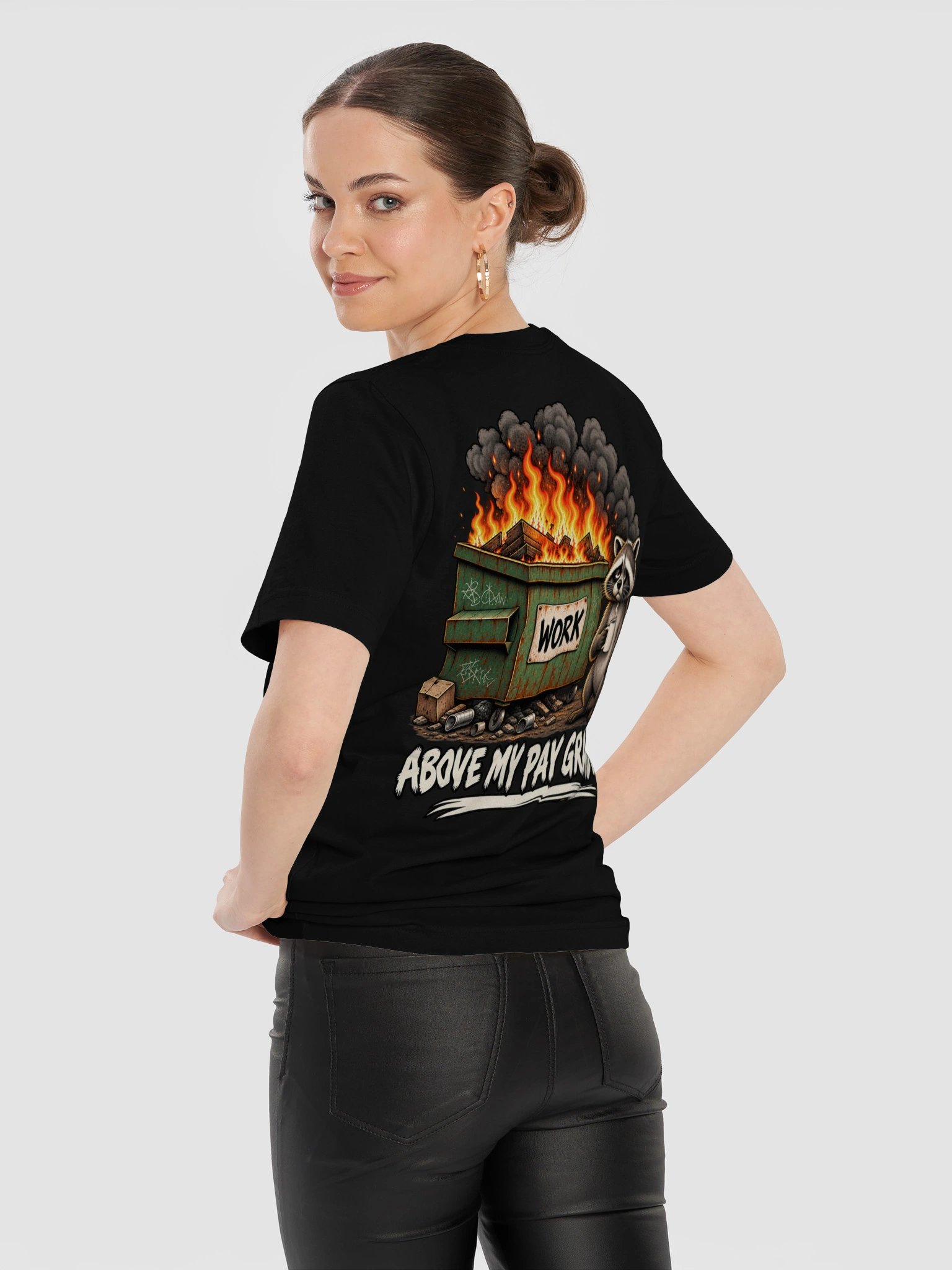 Above My Pay Grade | Unisex Work Humor T-Shirt product image (12)