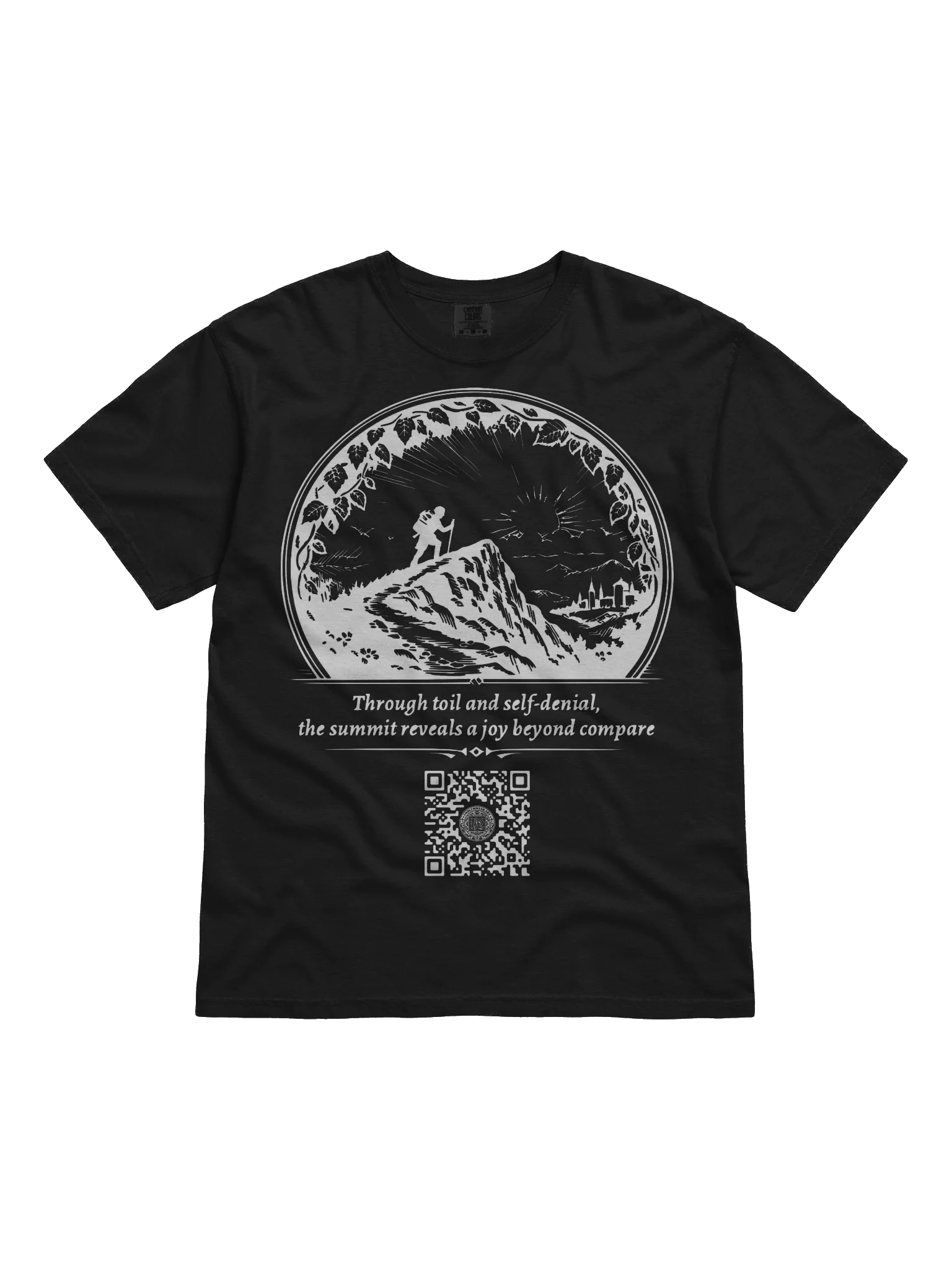 The Climb (White on Black/Color) product image (1)