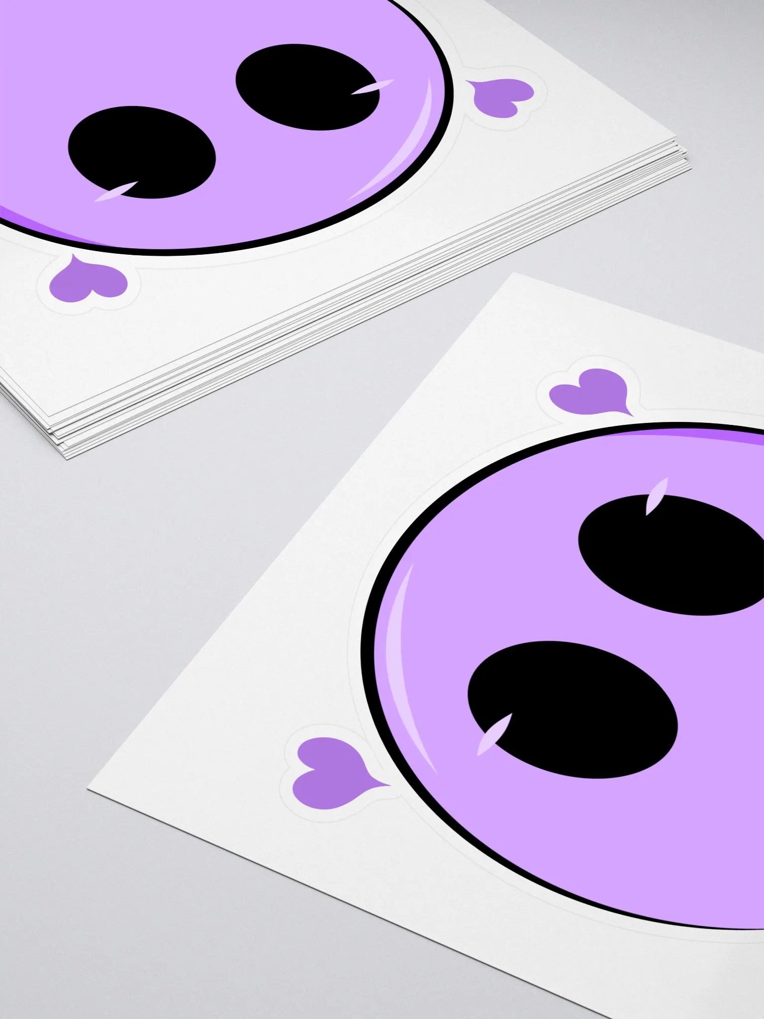 Scruffles Heart Sticker product image (2)