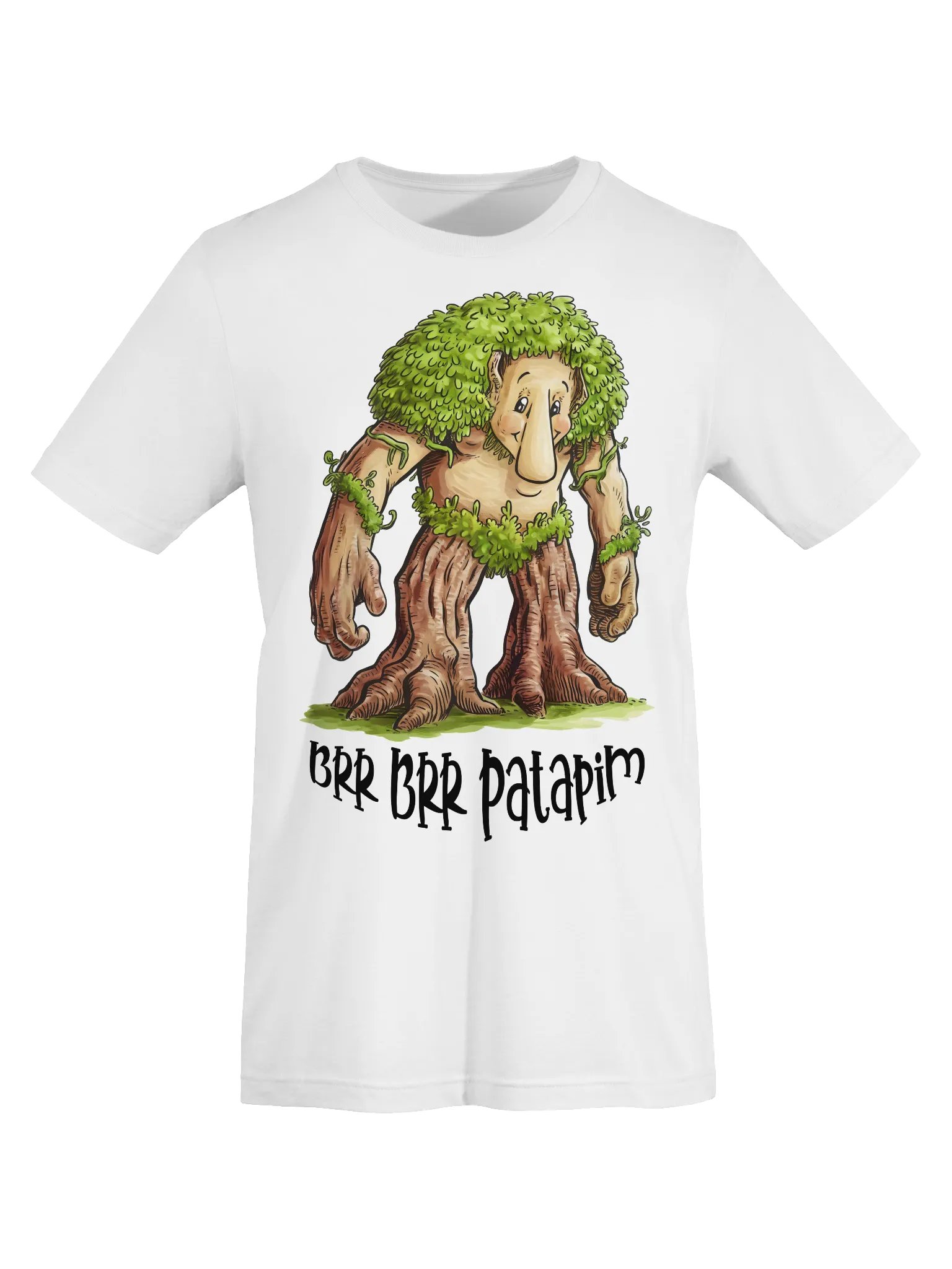 Brr Brr Patapim T-Shirt – Absurd Brainrot Forest Baboon product image (59)