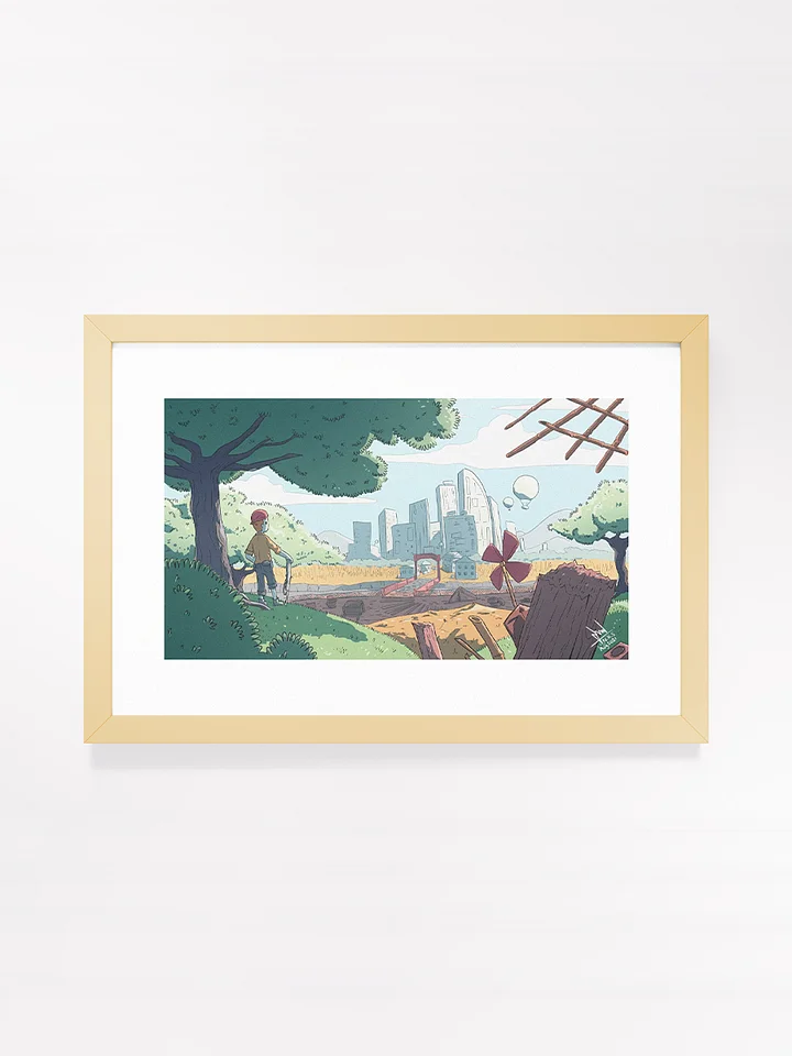 Defence of Hope | Frame Matte Poster 18inx12in product image (1)