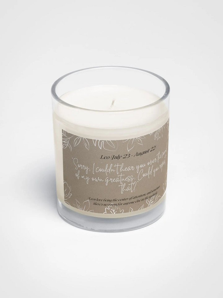 Leo - Zodiac Candles product image (2)