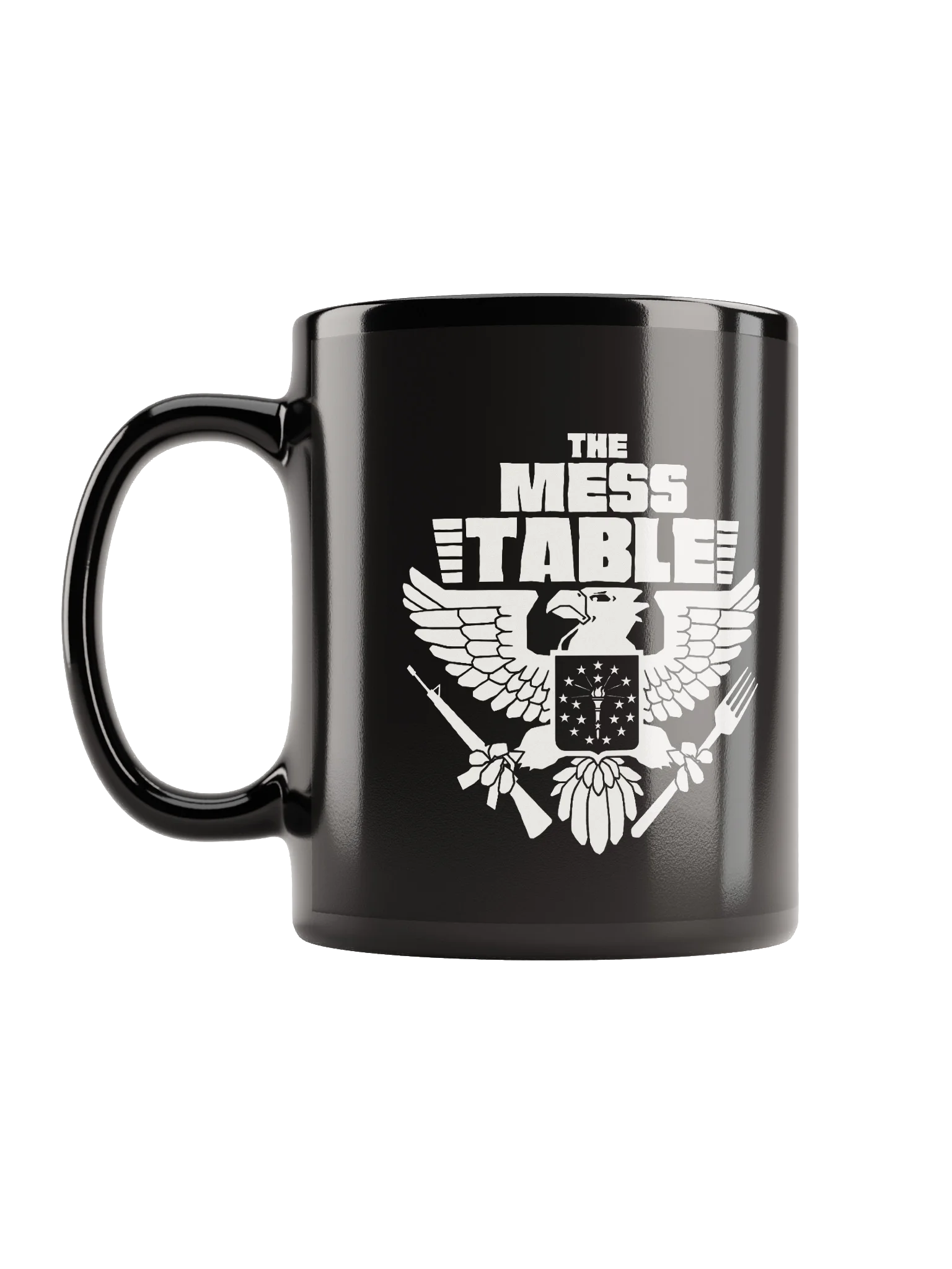 Black Mug with White TMT Logo product image (3)