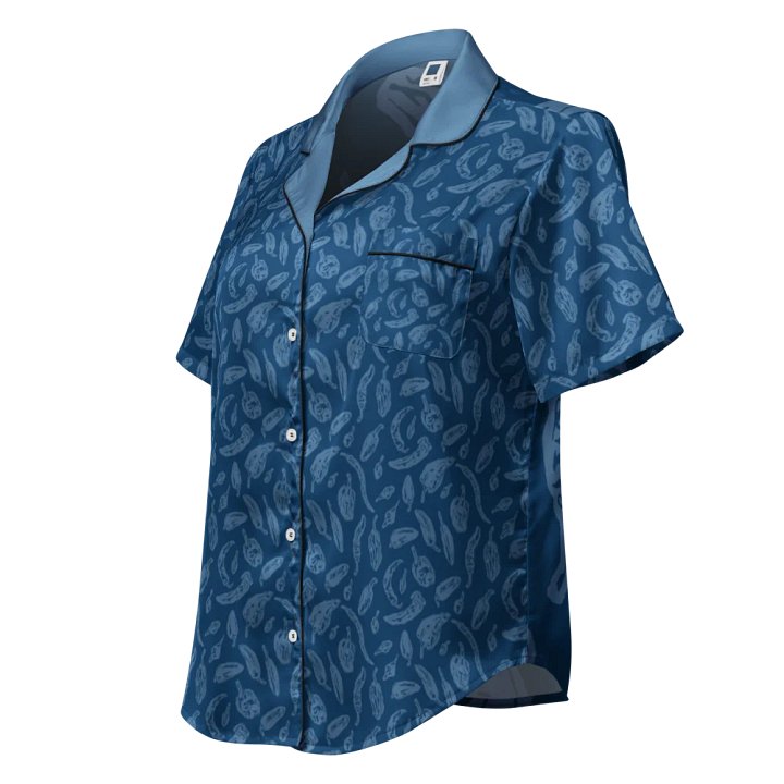 Pep Pyjama Top in Blue n' Blue product image (1)