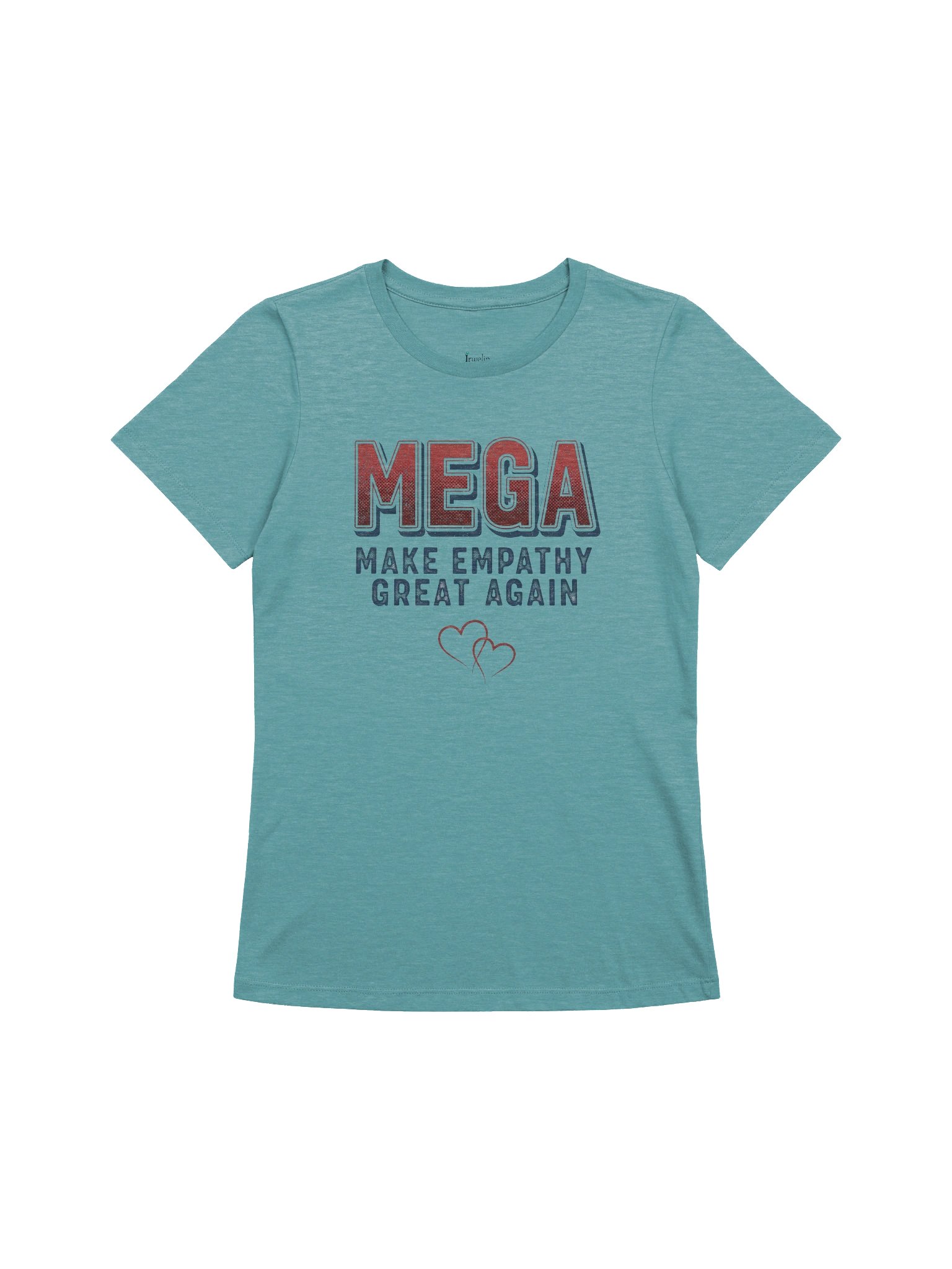 MEGA, women's relaxed-fit, cotton t-shirt product image (1)