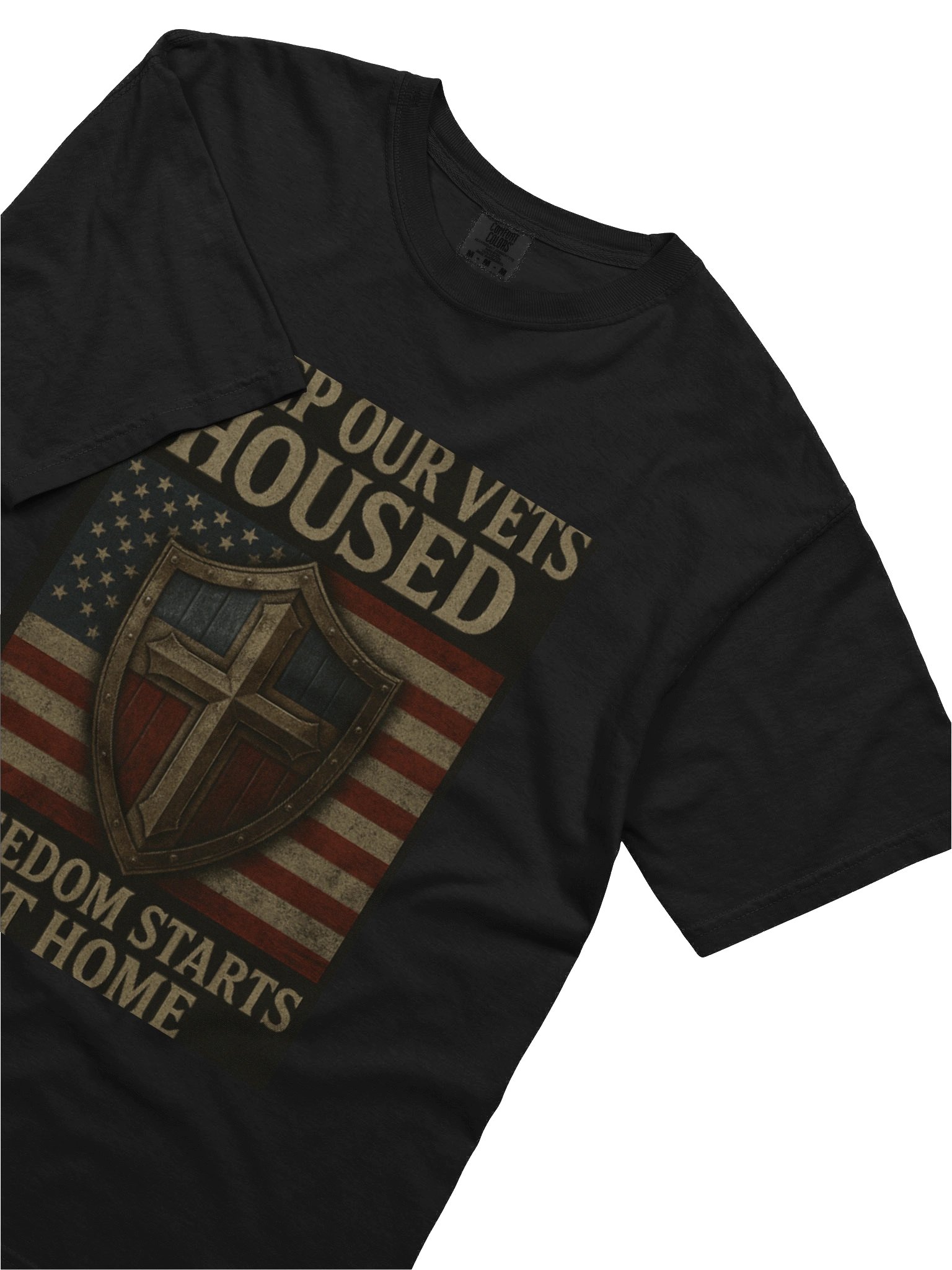 Veterans' Freedom Shield T-Shirt product image (5)