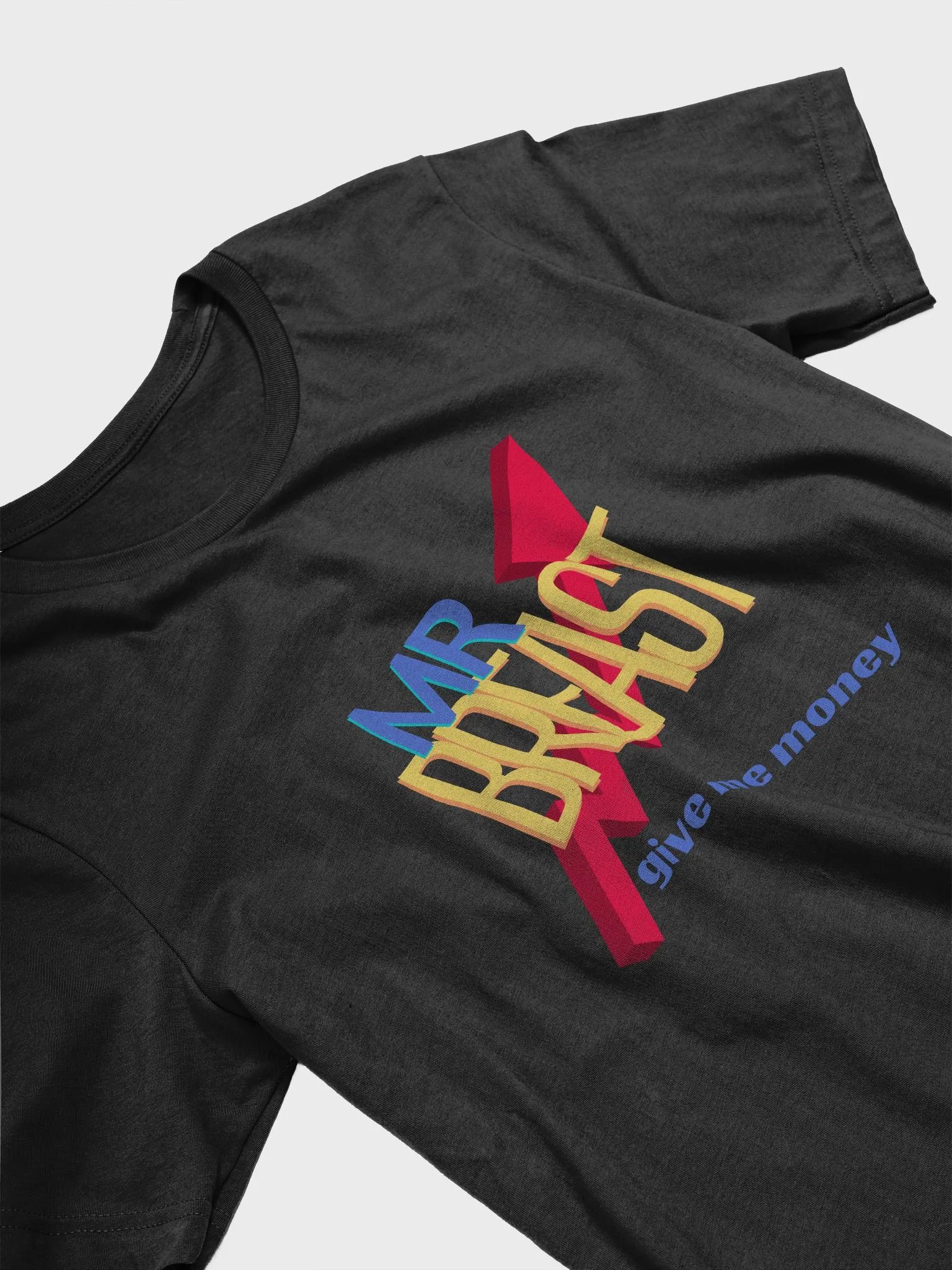 Mr Breast give me money t-shirt product image (3)