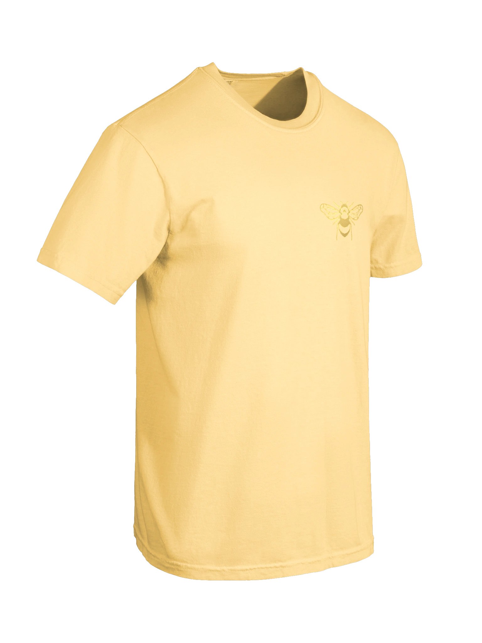 [embroidered] bee logo tee - yellow product image (6)