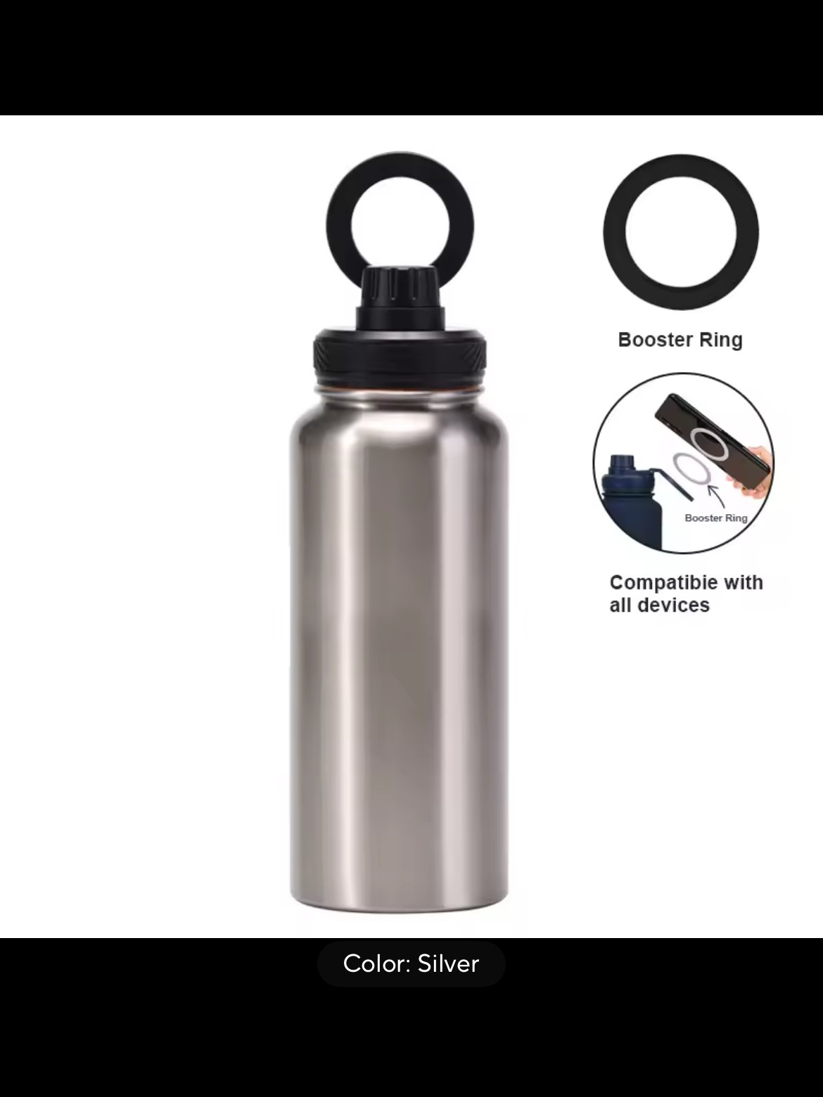 Hydralock 32 oz. Original Sin Magnetic Tag Safe Lid product image (1)