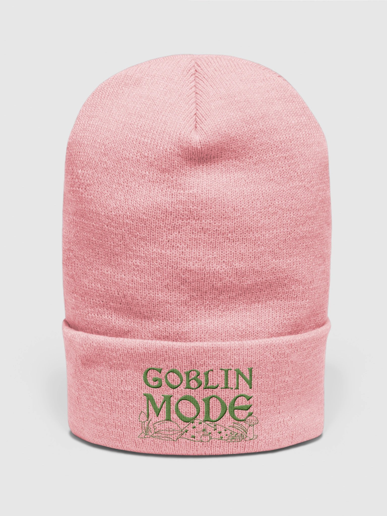 Goblin Mode Embroidered Beanie product image (5)