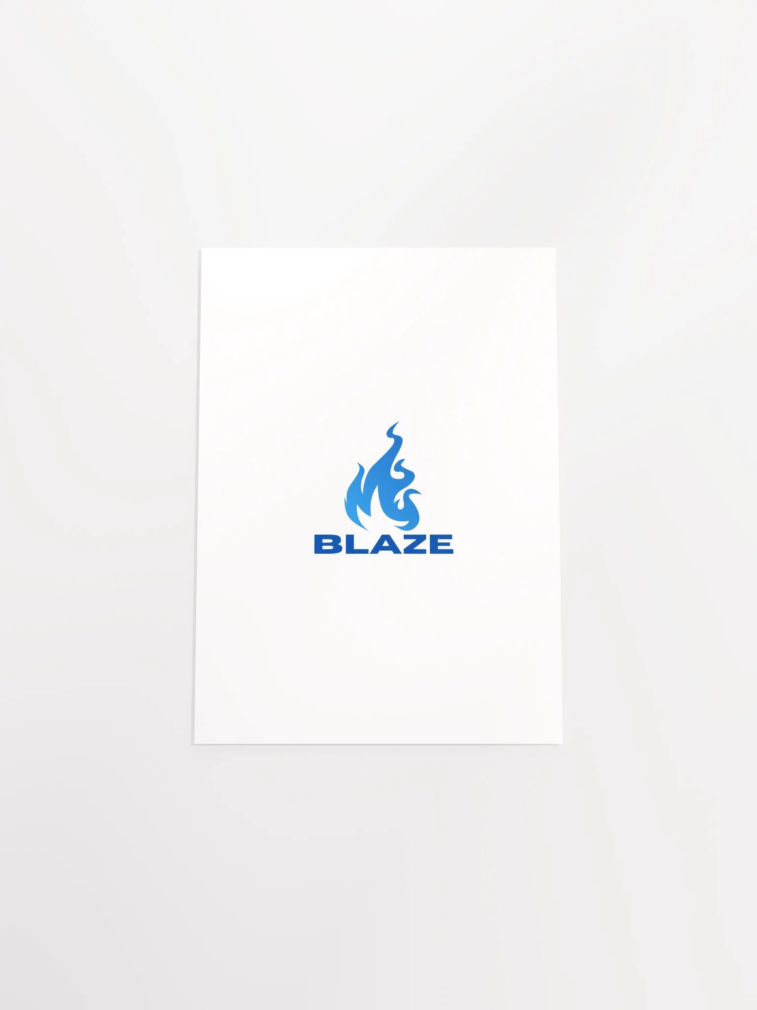 Blaze paper poster product image (12)