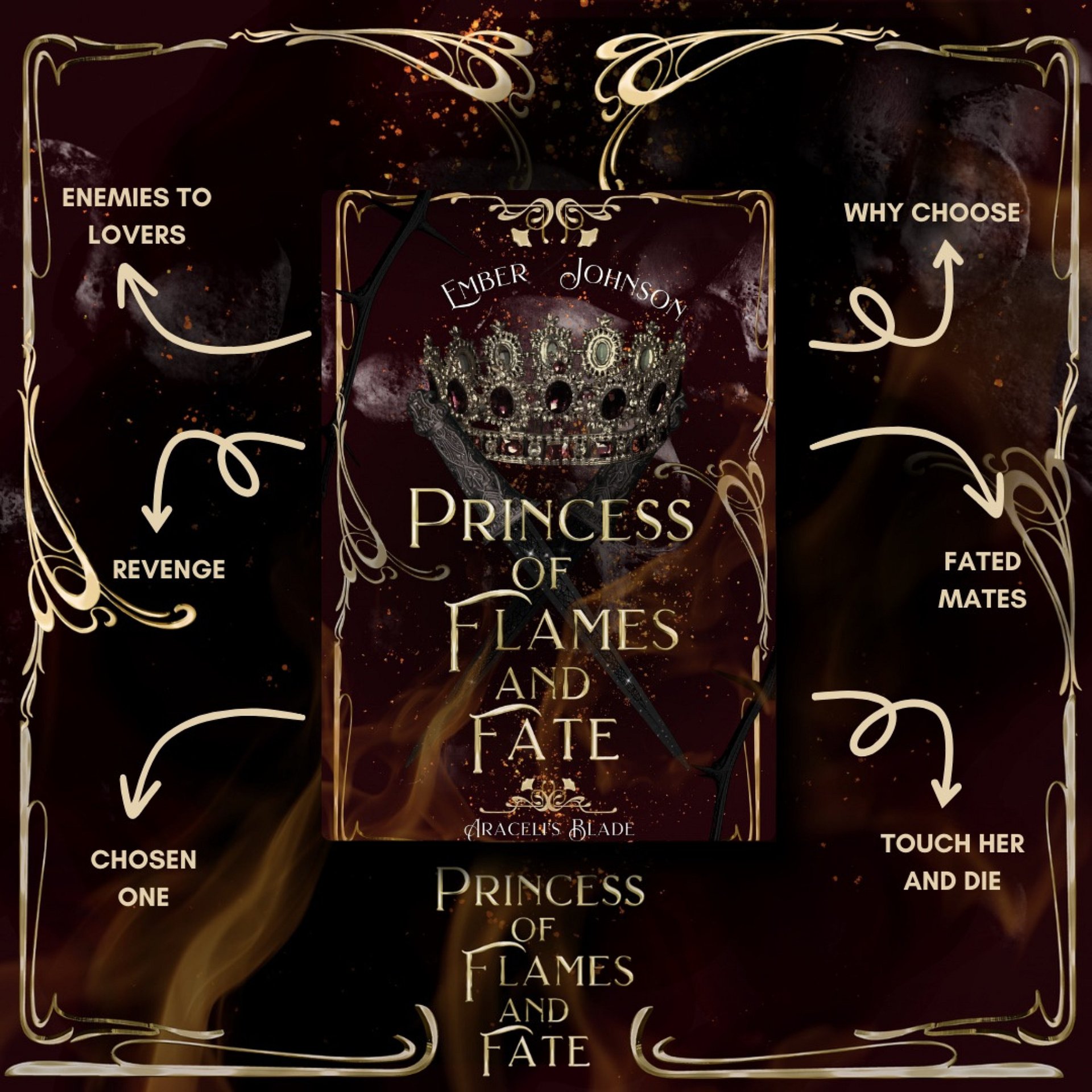 Signed Paperback - Princess of Flames and Fate product image (2)