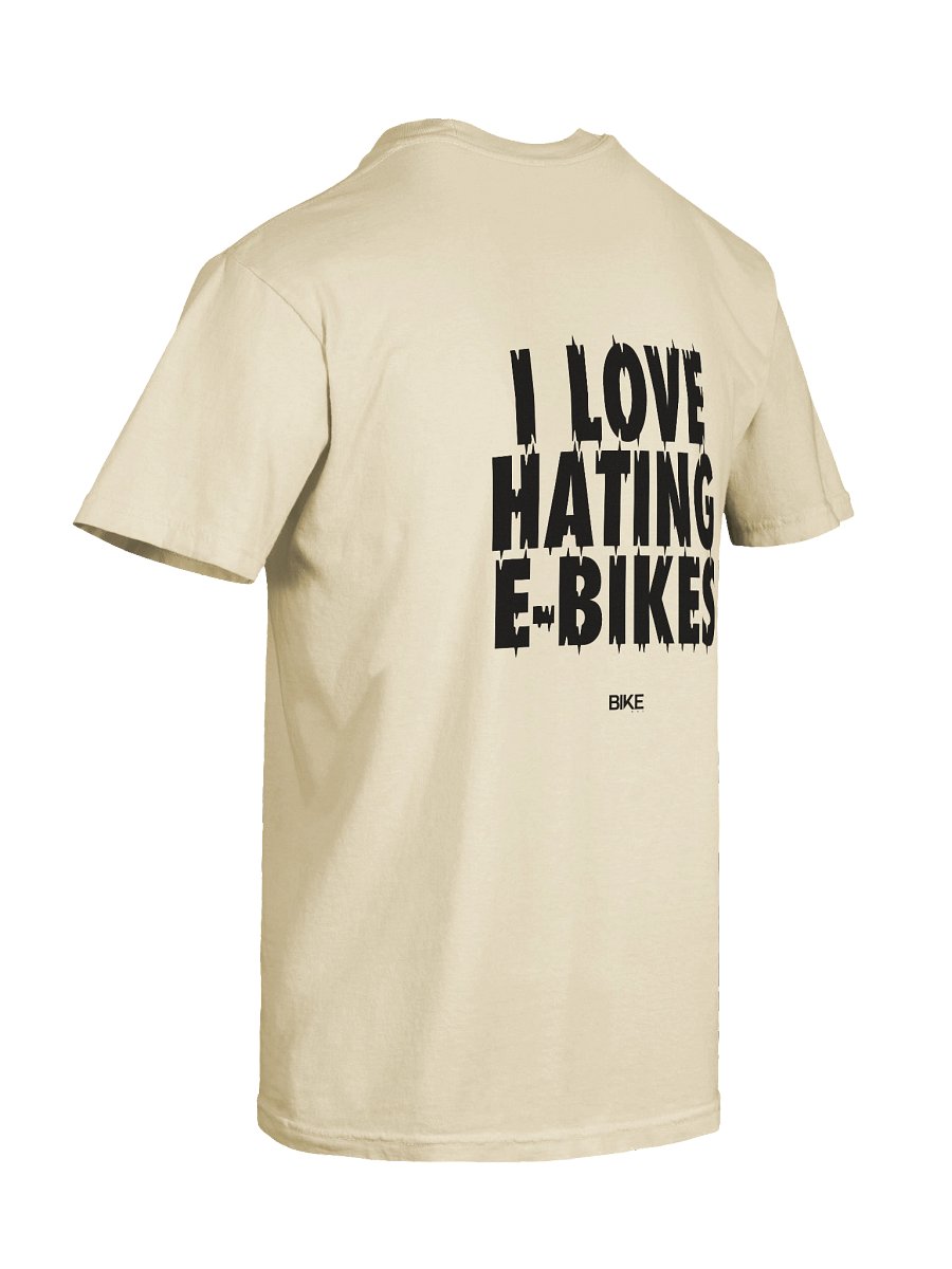 I Love Hating E-Bikes Shirt (Dark Logo) product image (10)