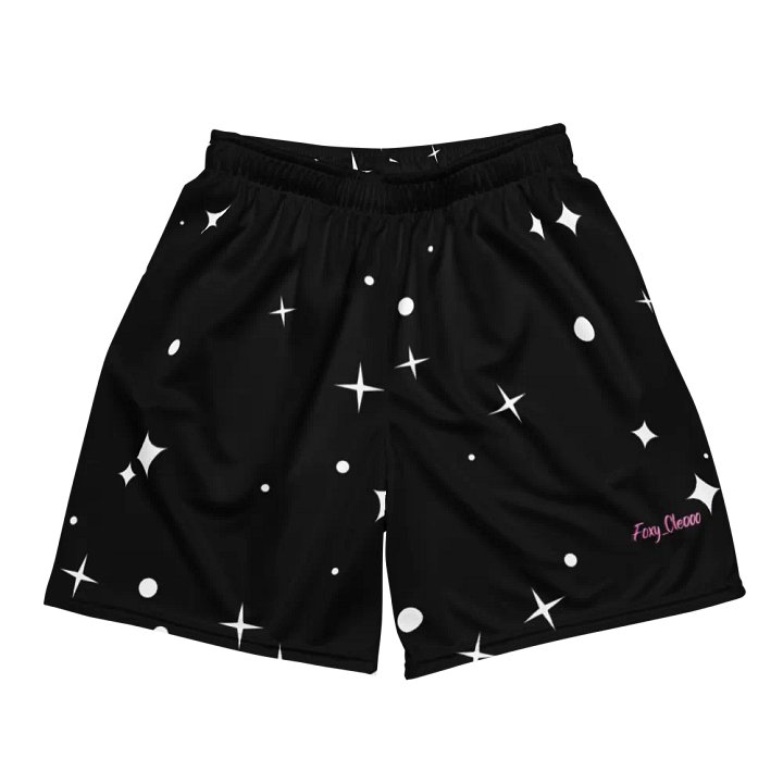 Starry Night Unisex Mesh Shorts product image (2)