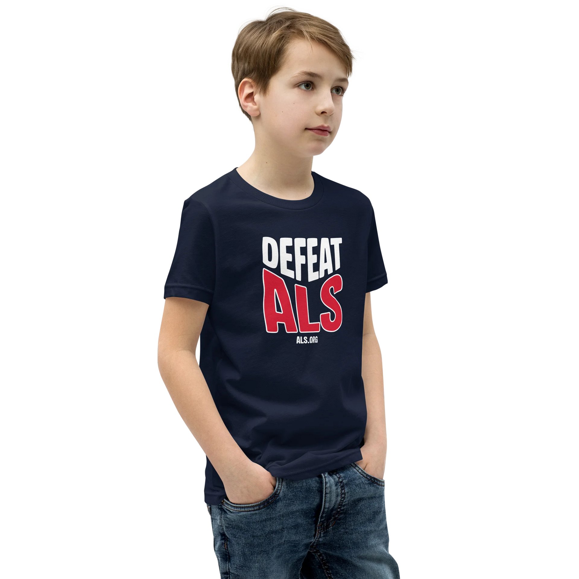 Defeat ALS Youth T-Shirt product image (3)