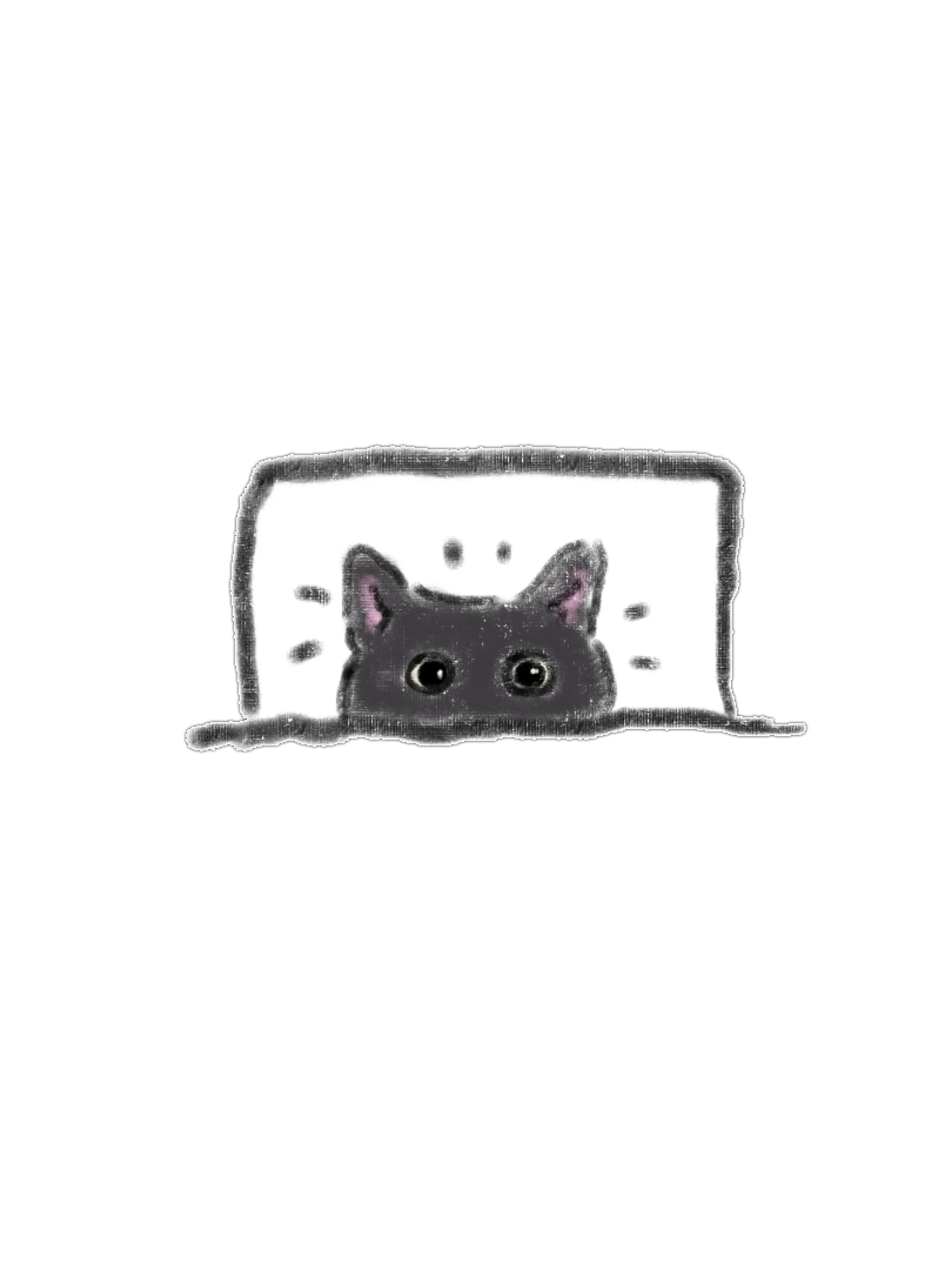 17 Hand-Drawn Cat PNG Clipart Bundle product image (2)