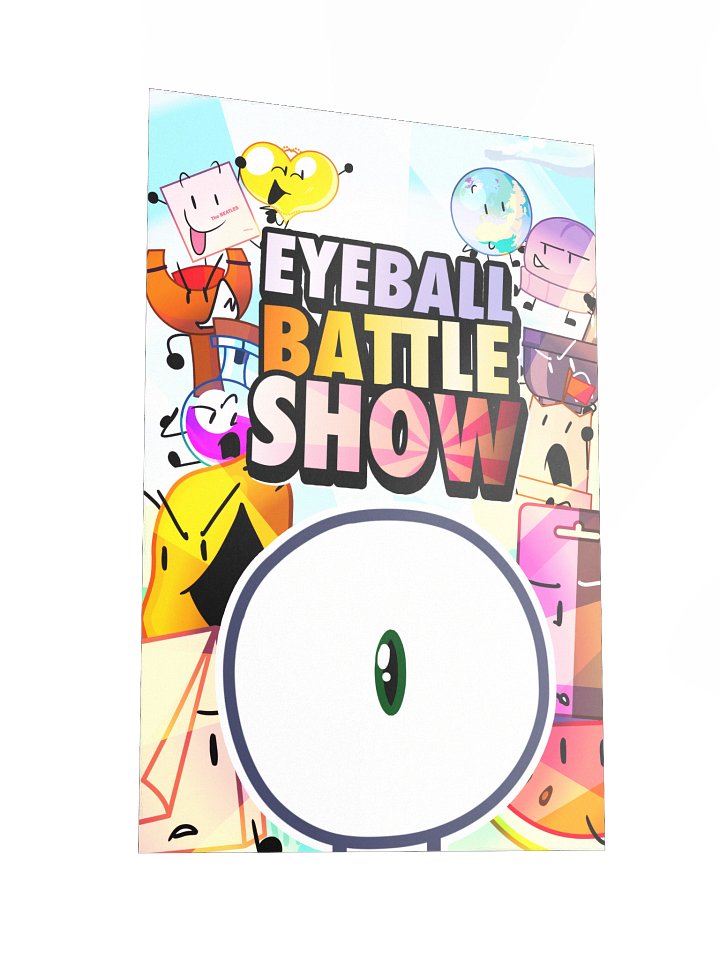 EYEBALL BATTLE SHOW POSTER product image (2)