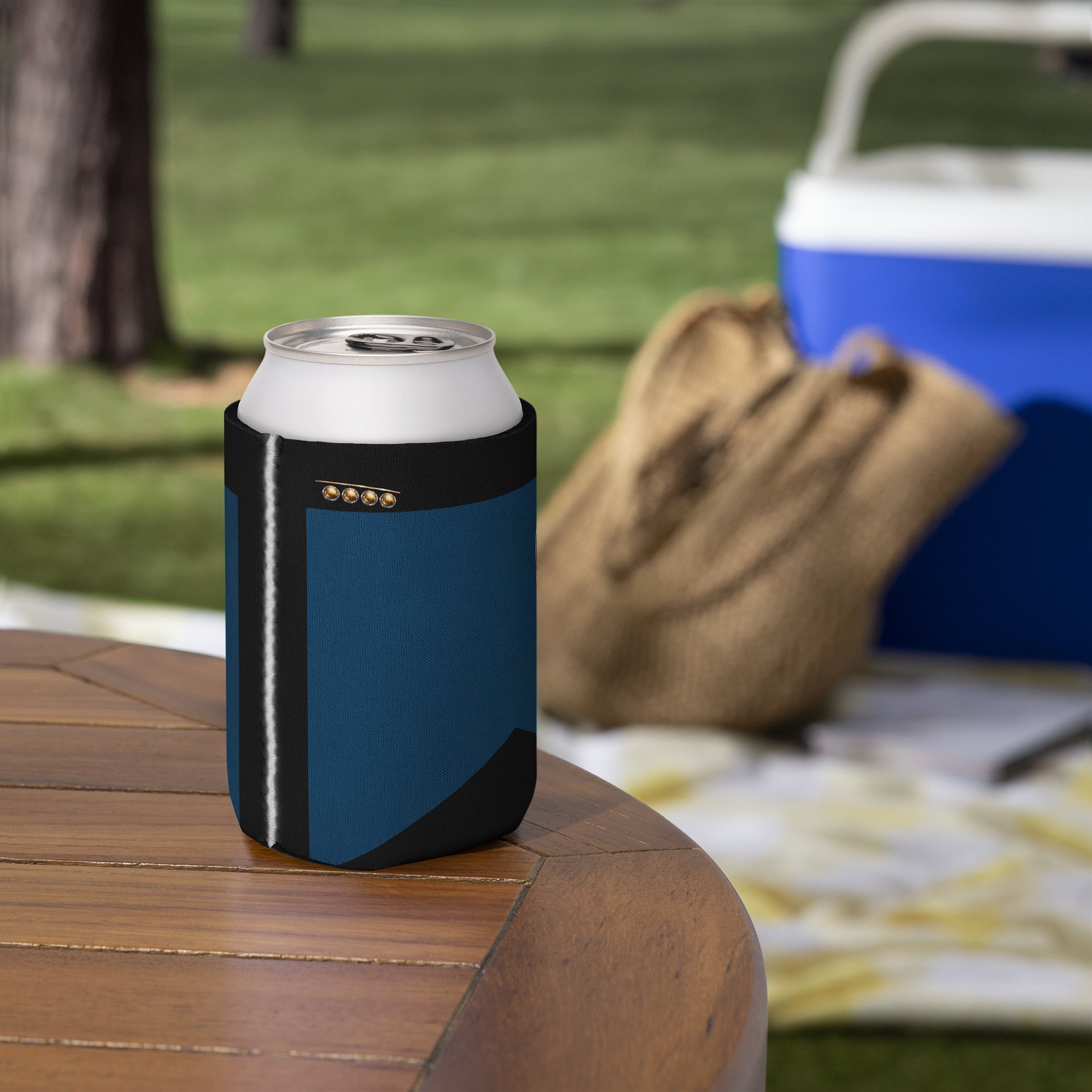 Officer Inspired Can Coozie - Blue Division product image (5)
