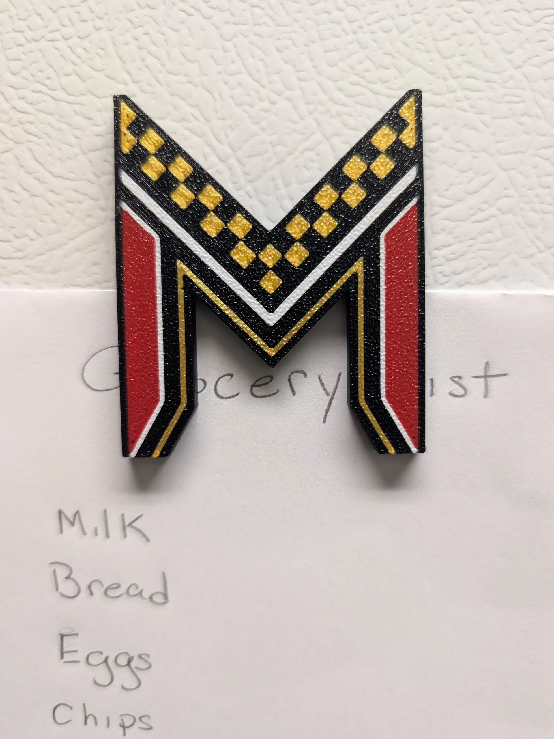 Maryland Geometric 3D Printed Magnet | Modern State Pride Fridge Decor product image (4)