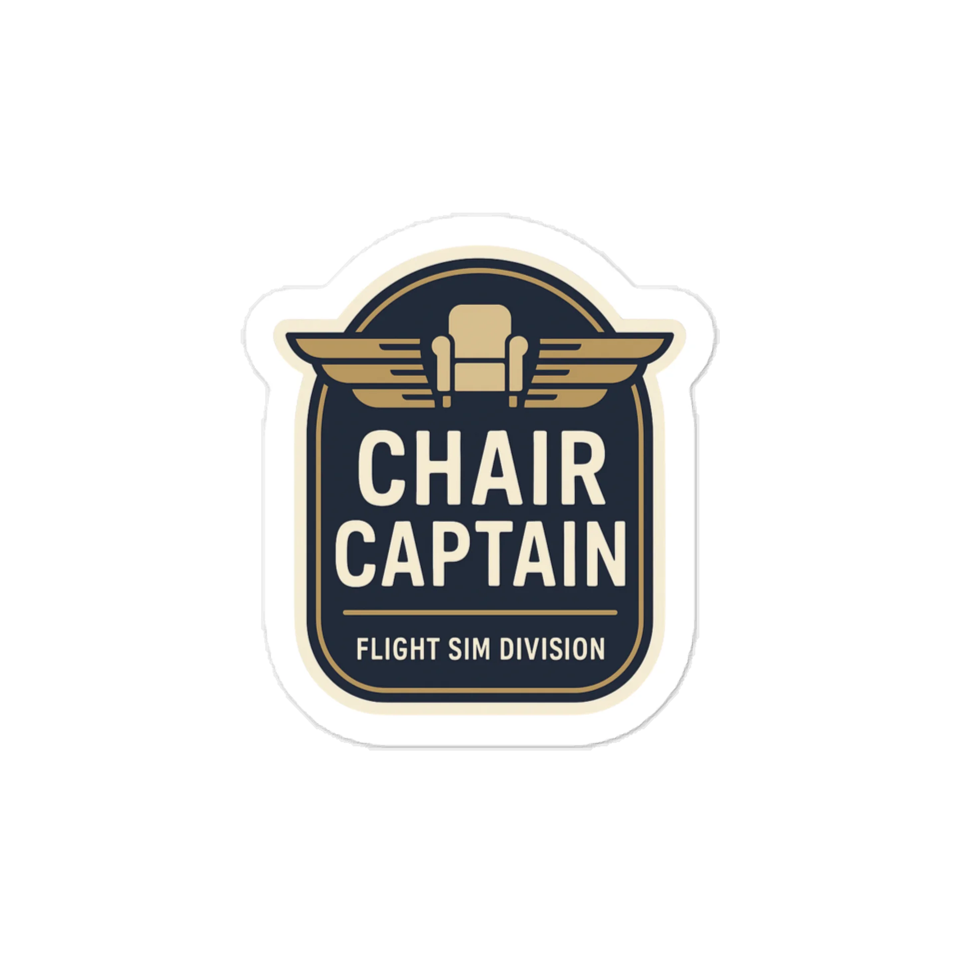 Chair Captain Sticker product image (2)