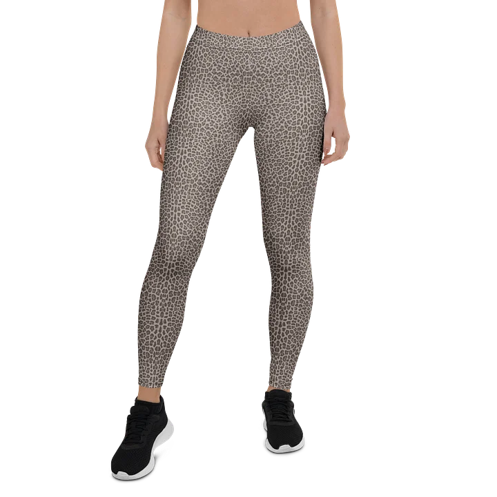 Bold Brown Leopard Print Leggings for Casual Wear product image (1)