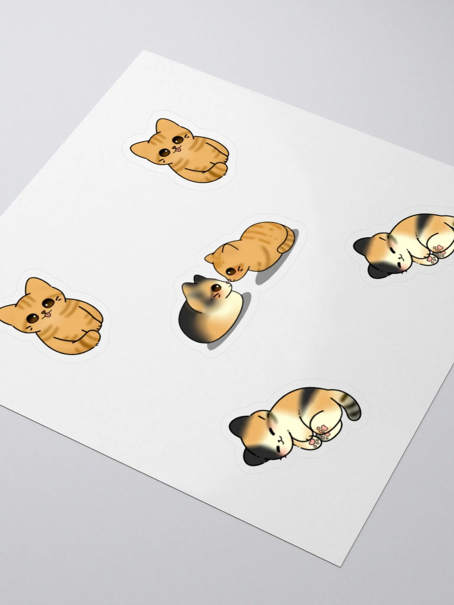 Cat sticker set product image (3)