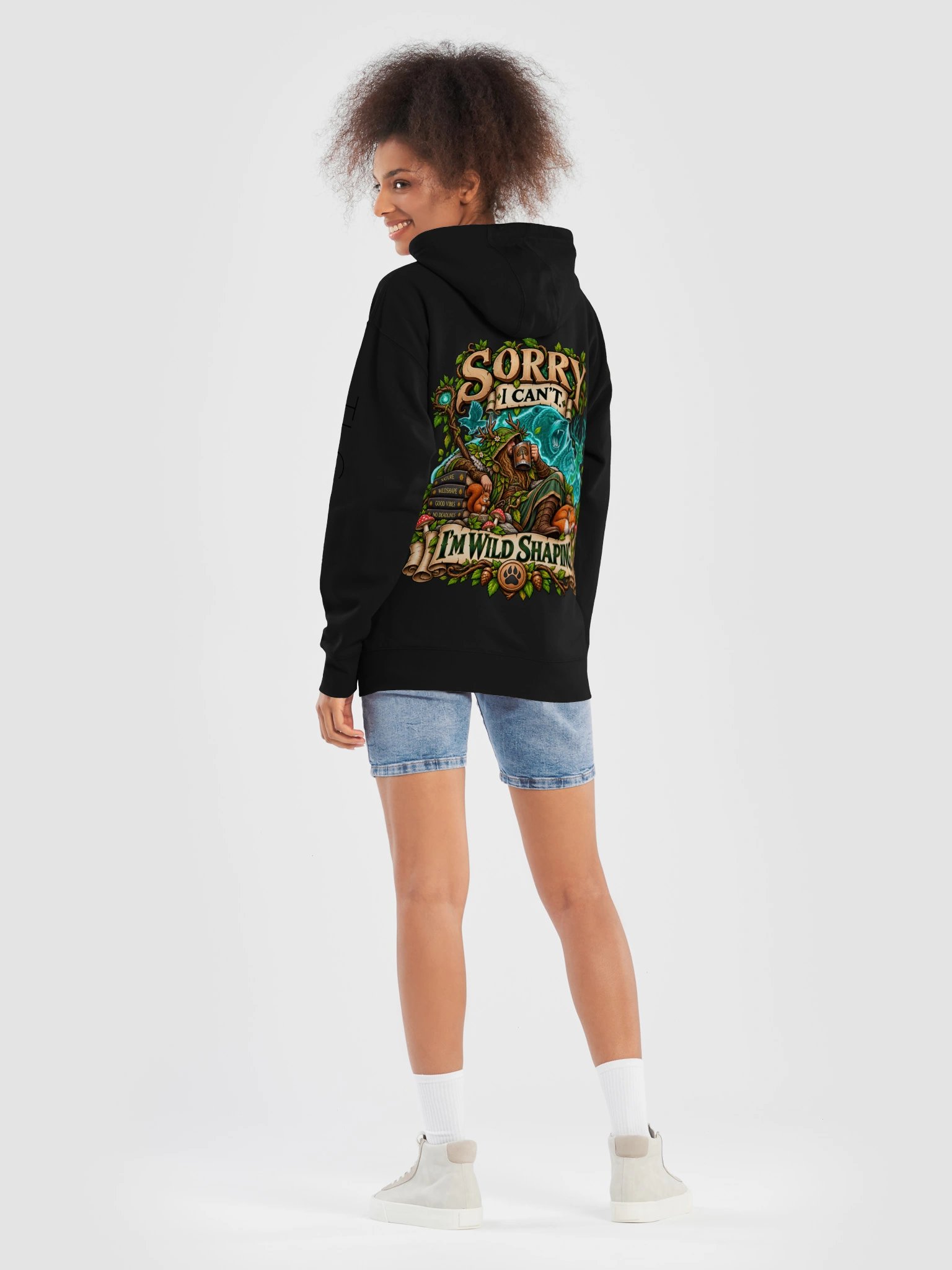Sorry I Can’t, I’m Wild Shaping Hoodie product image (8)