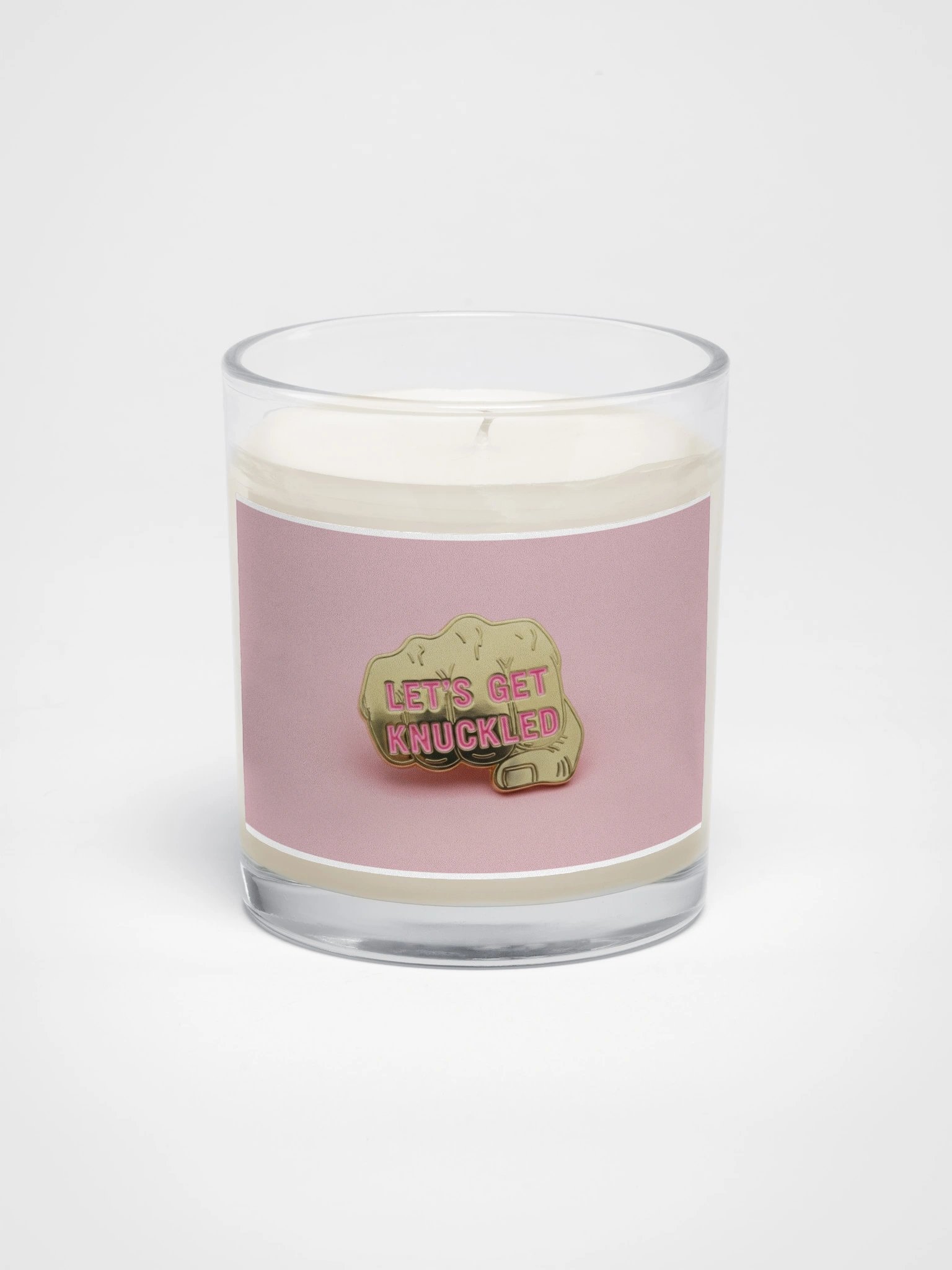 Let's Get Knuckled Candle product image (1)