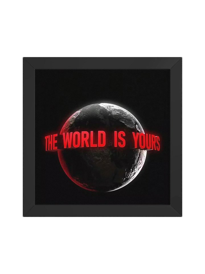 Vibrant Ayous Wood Framed Matte Poster product image (4)