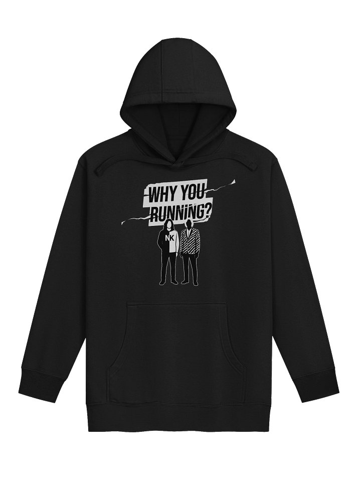 “Why You Running?” Unisex Hoodie product image (8)