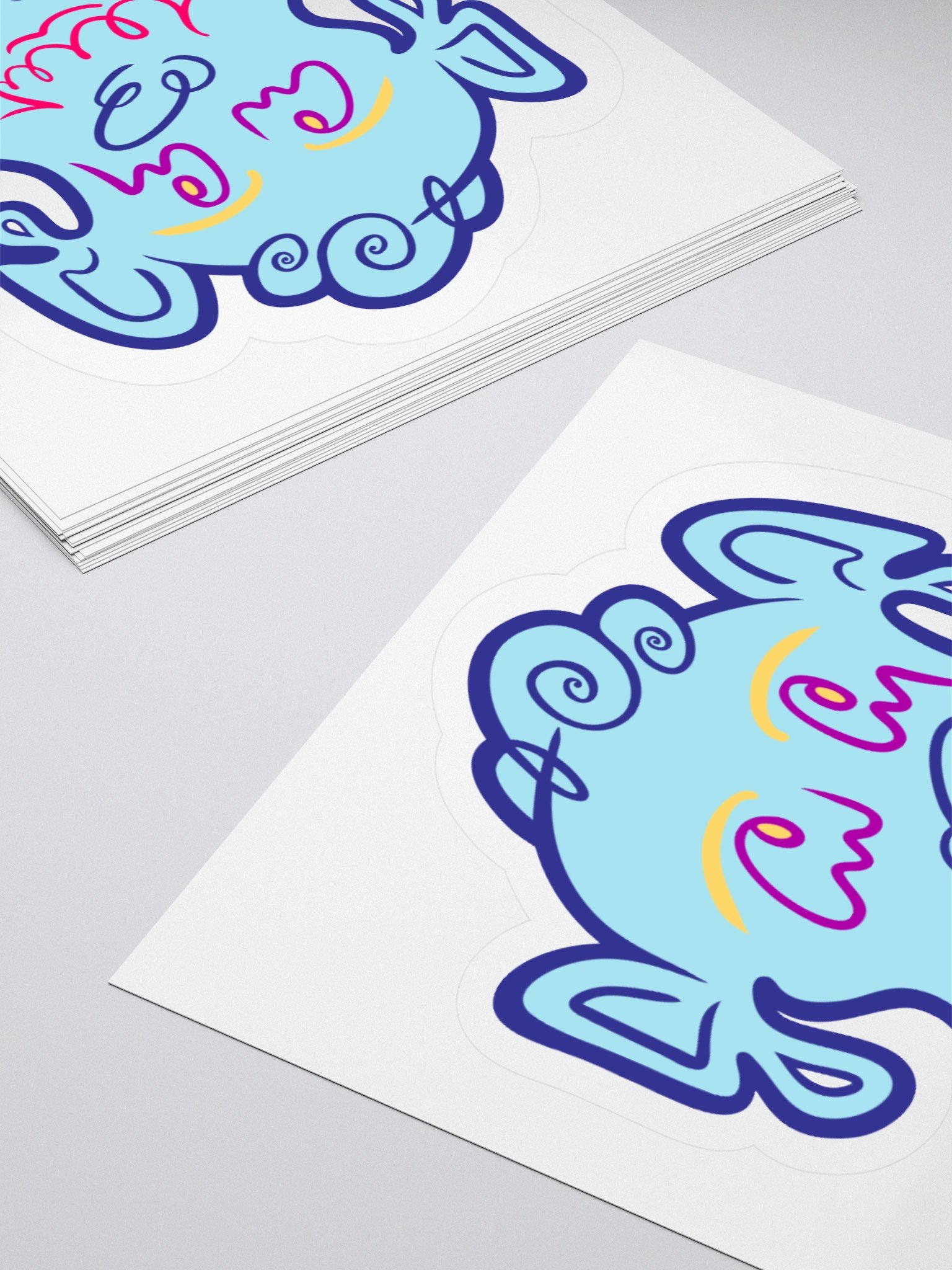 Curly Sticker product image (12)