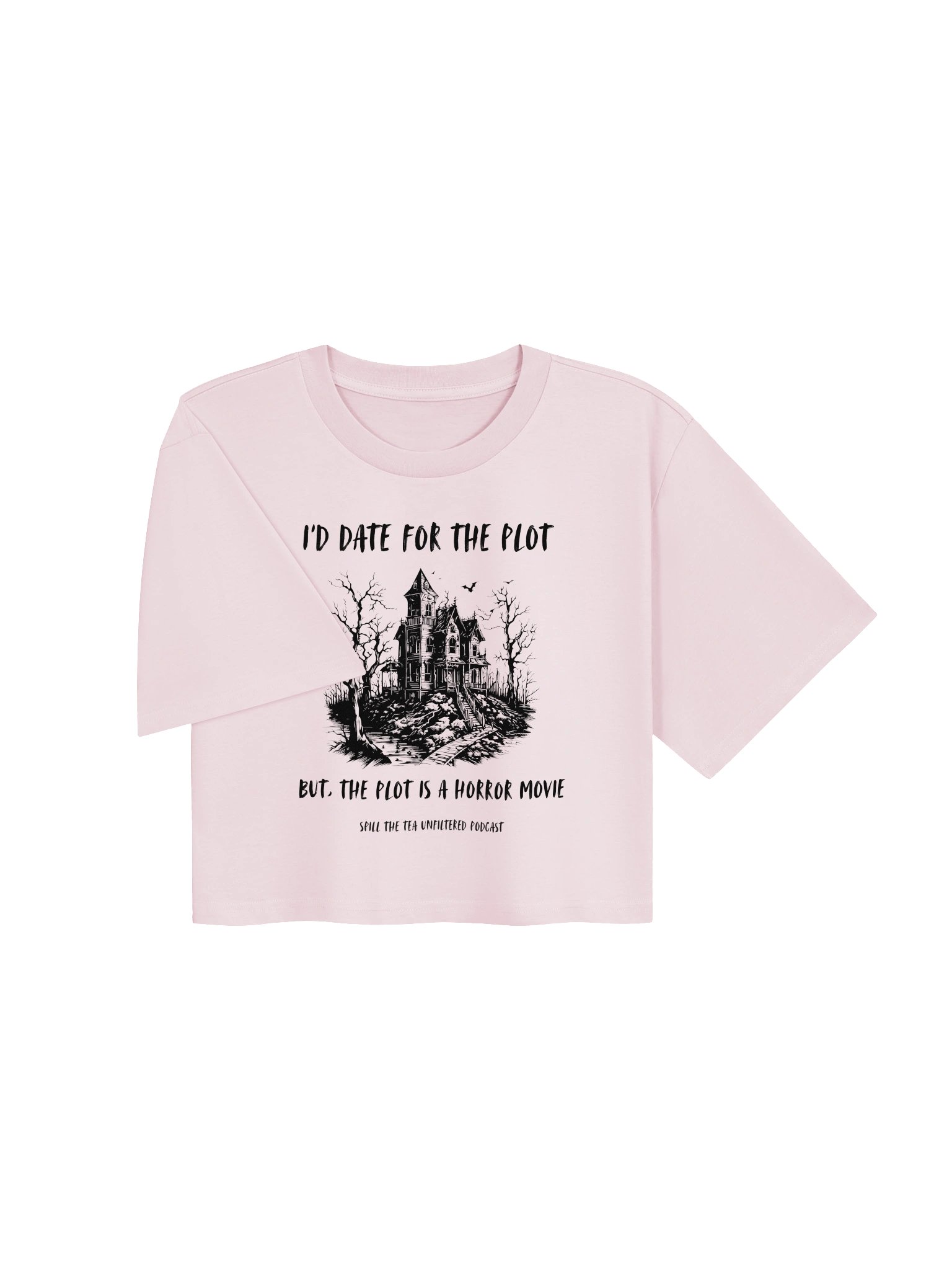 Horror Plot Date Crop Tee product image (8)