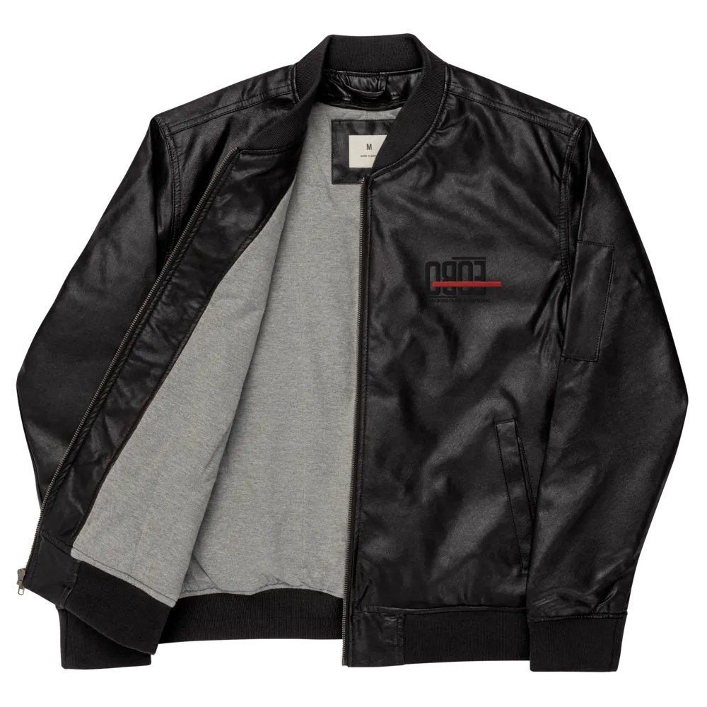 OBOE Elegance Faux Leather Jacket product image (10)