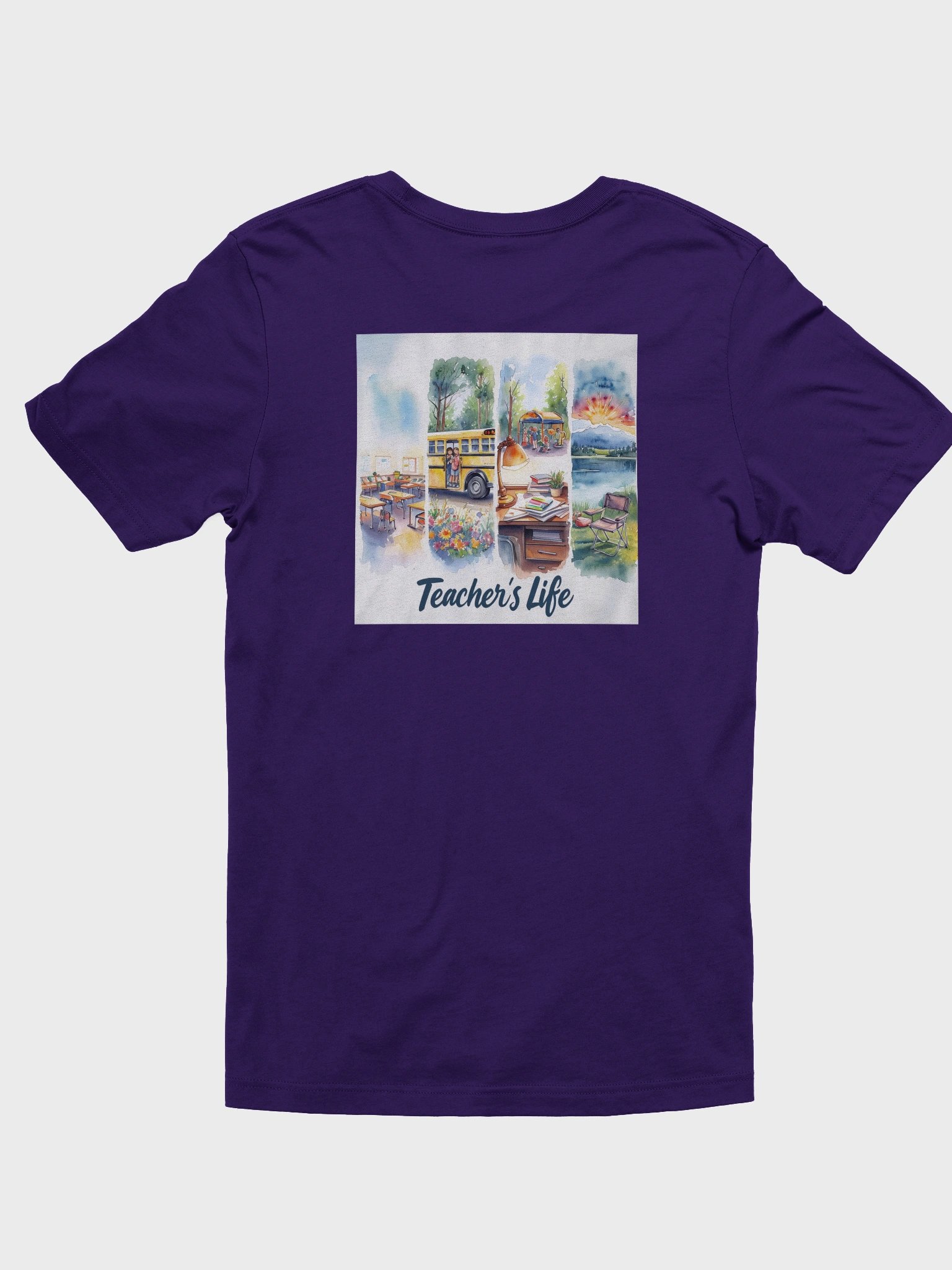 Teacher's Life Apple Pocket Tee product image (2)