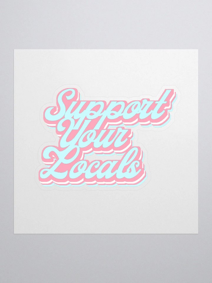 Support Your Locals - Trans Pride product image (1)