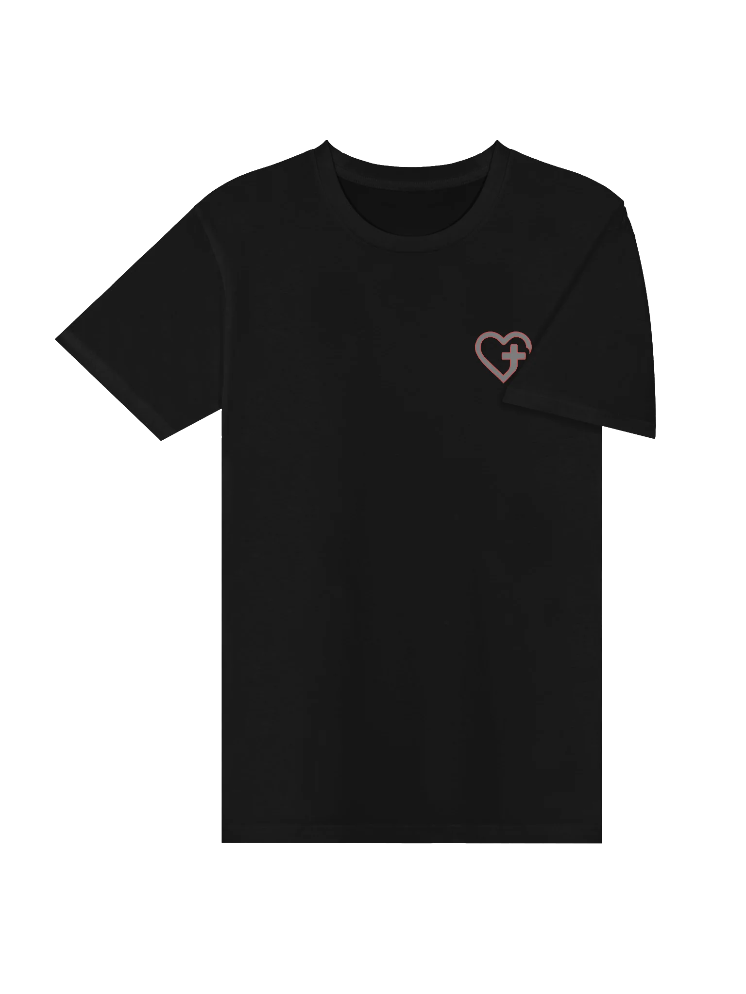 Cross In Heart T-Shirt product image (4)