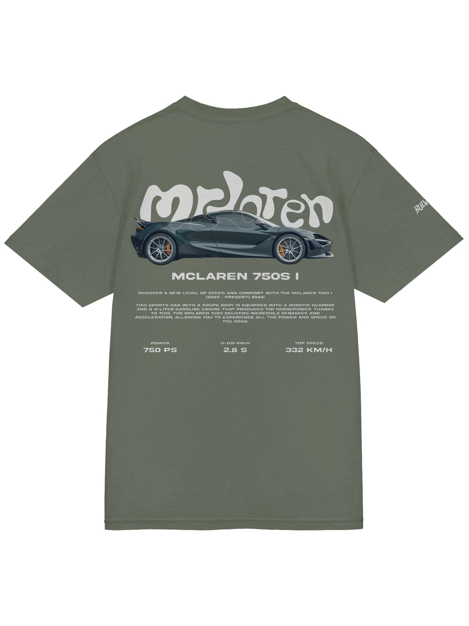 Mclaren 750S I Tee - Bulvant - kYXnI6zt95k