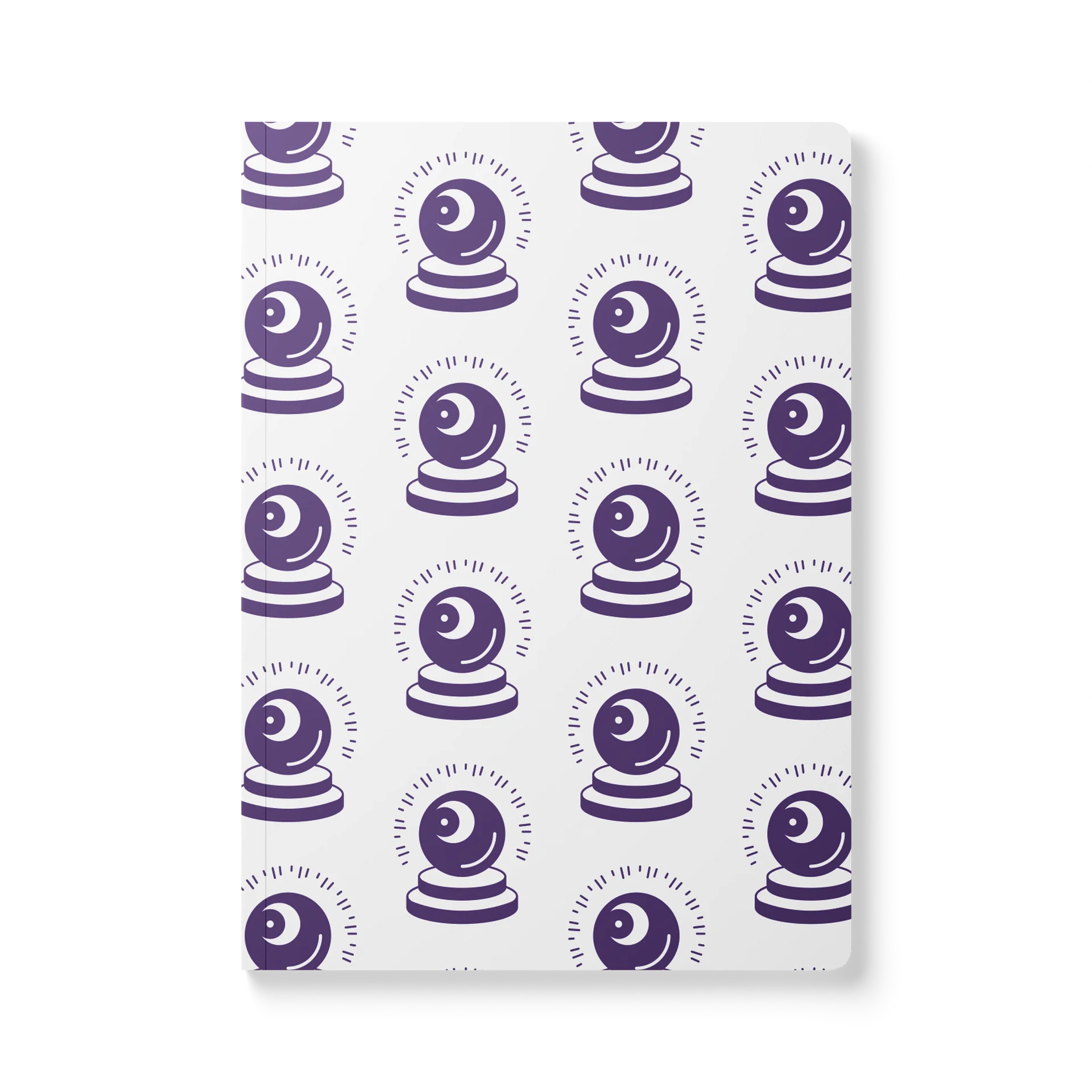 Crystal Ball Crescent Moon Journal product image (1)