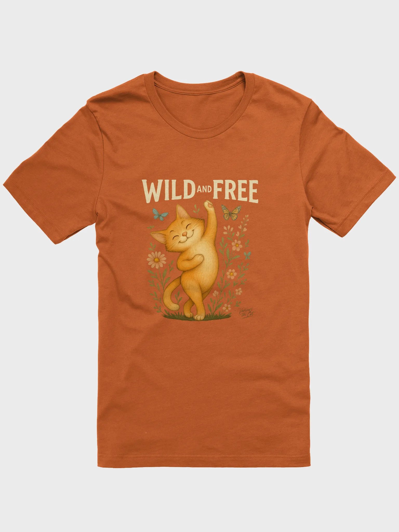 Wild and Free Vaikauri Cat T-Shirt product image (4)