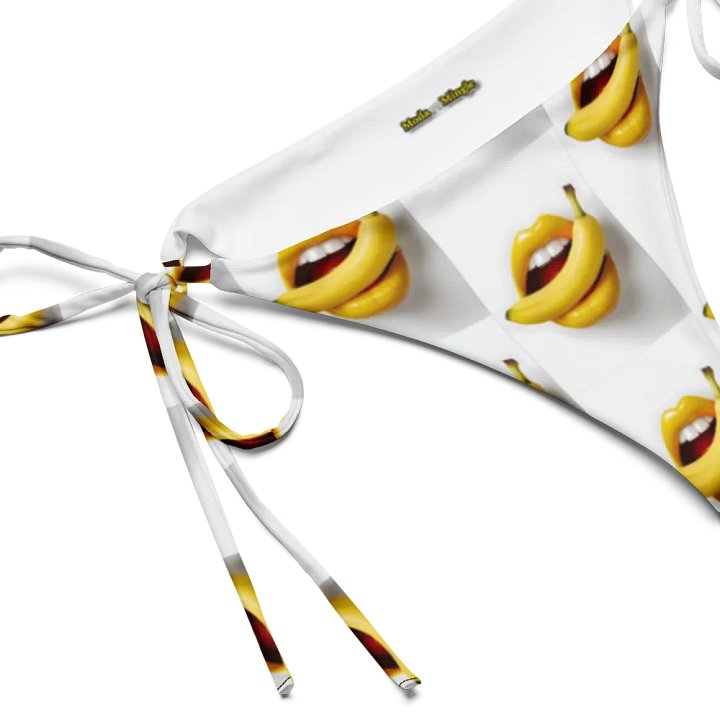 Print Recycled String Bikini Bottom – Sustainable & Stylish product image (2)
