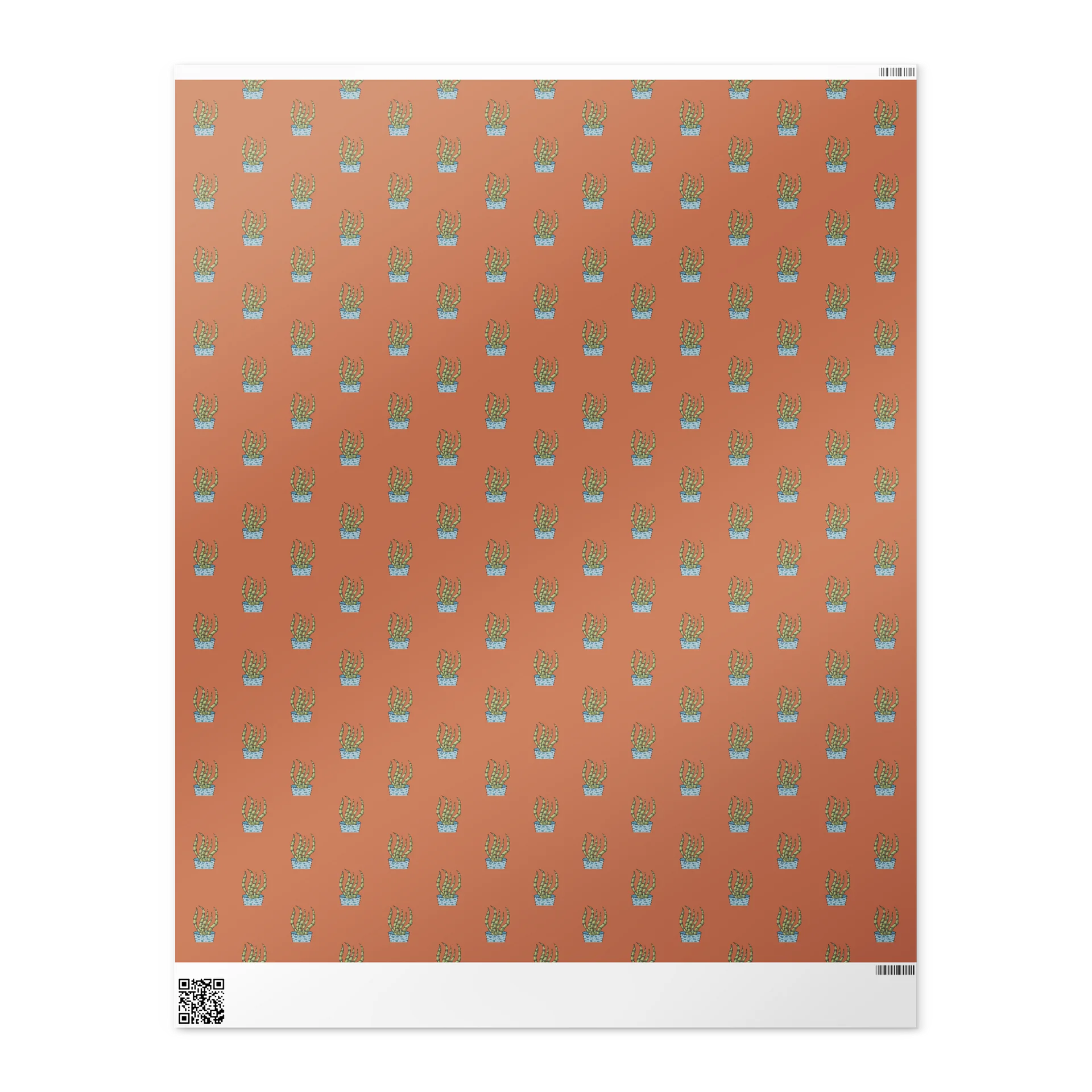 Seamless Snake Botanical Wrap Ditsy Print, Matte or Glossy Finish product image (3)